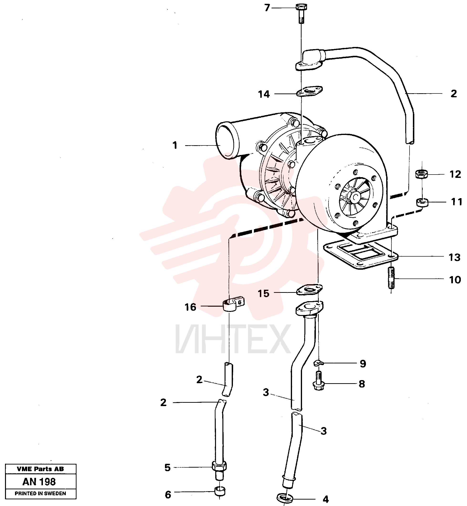 Flange screw
