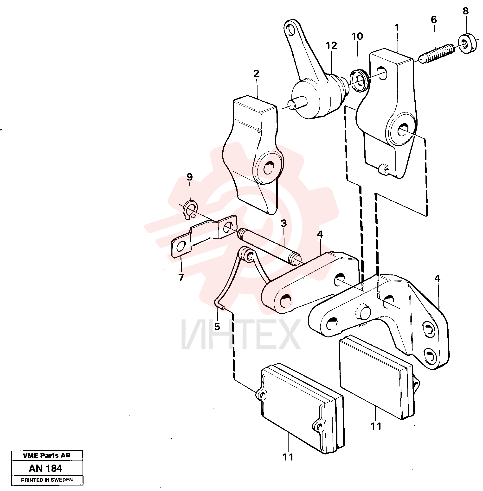 Handbrake VOE 11035171 (1)