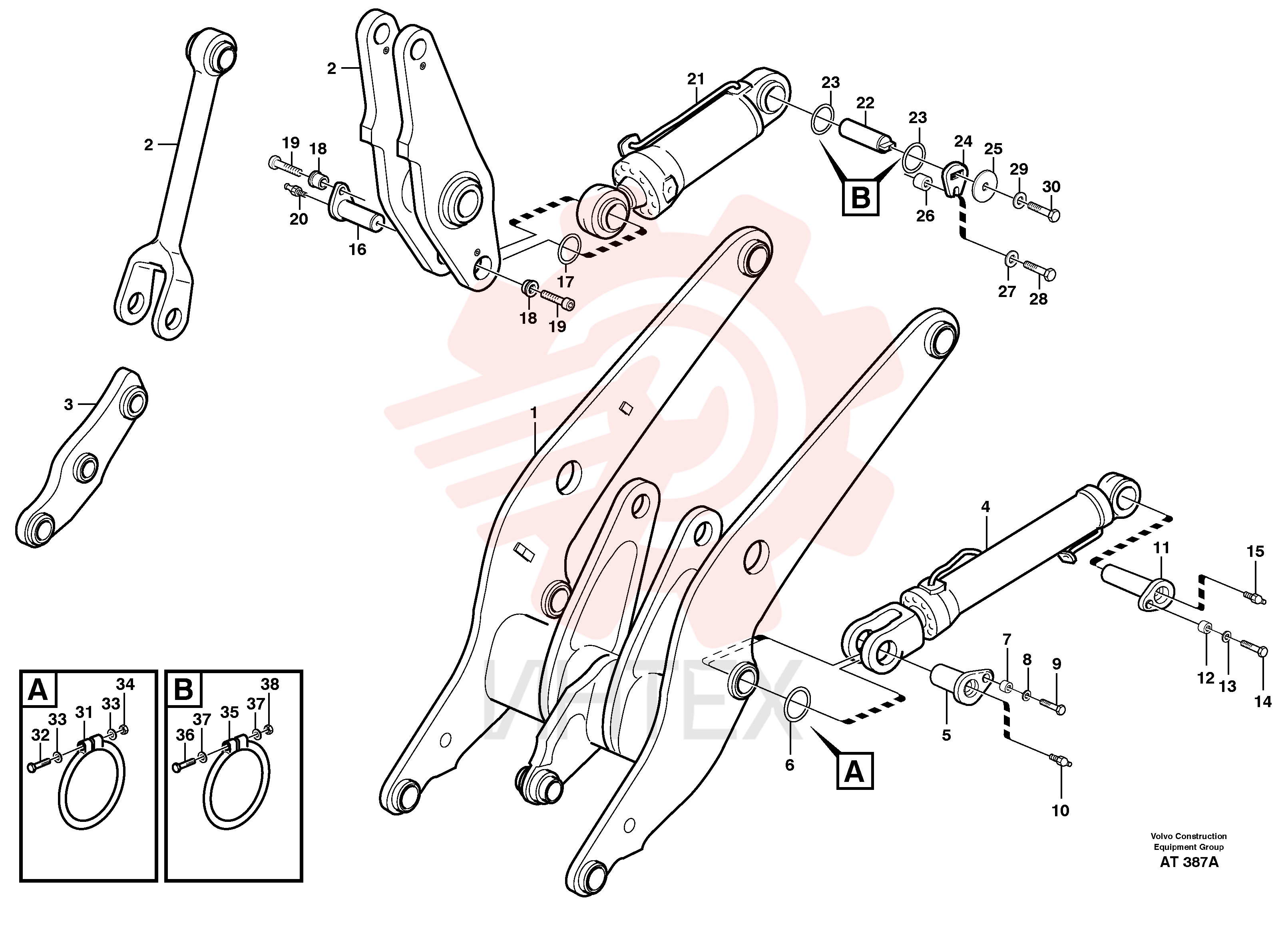 Lubricating nipple VOE 11025816
