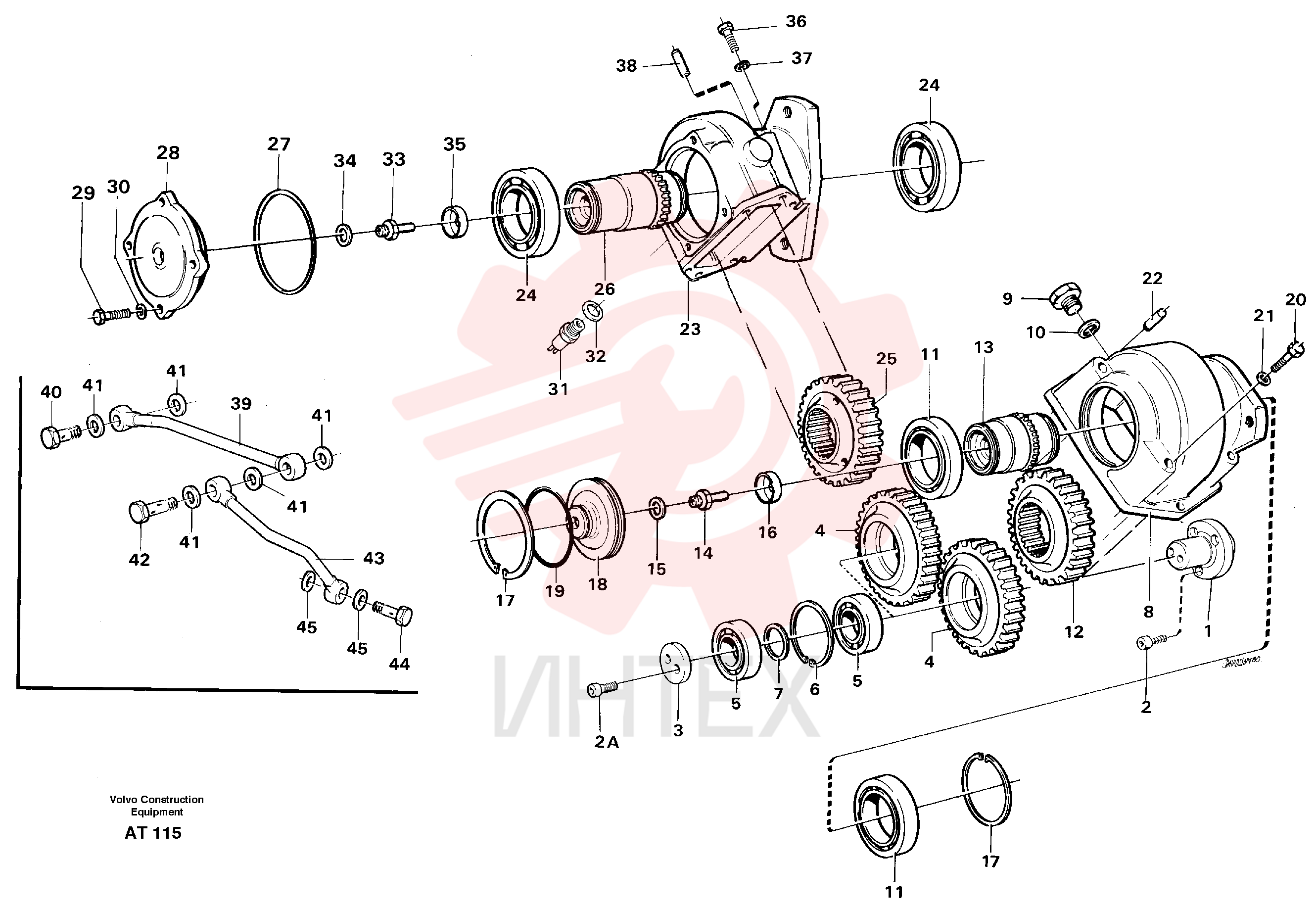 Power take-off VOE 4871770 (2)