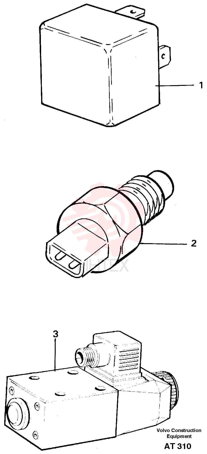 Pressure monitor VOE 4803590
