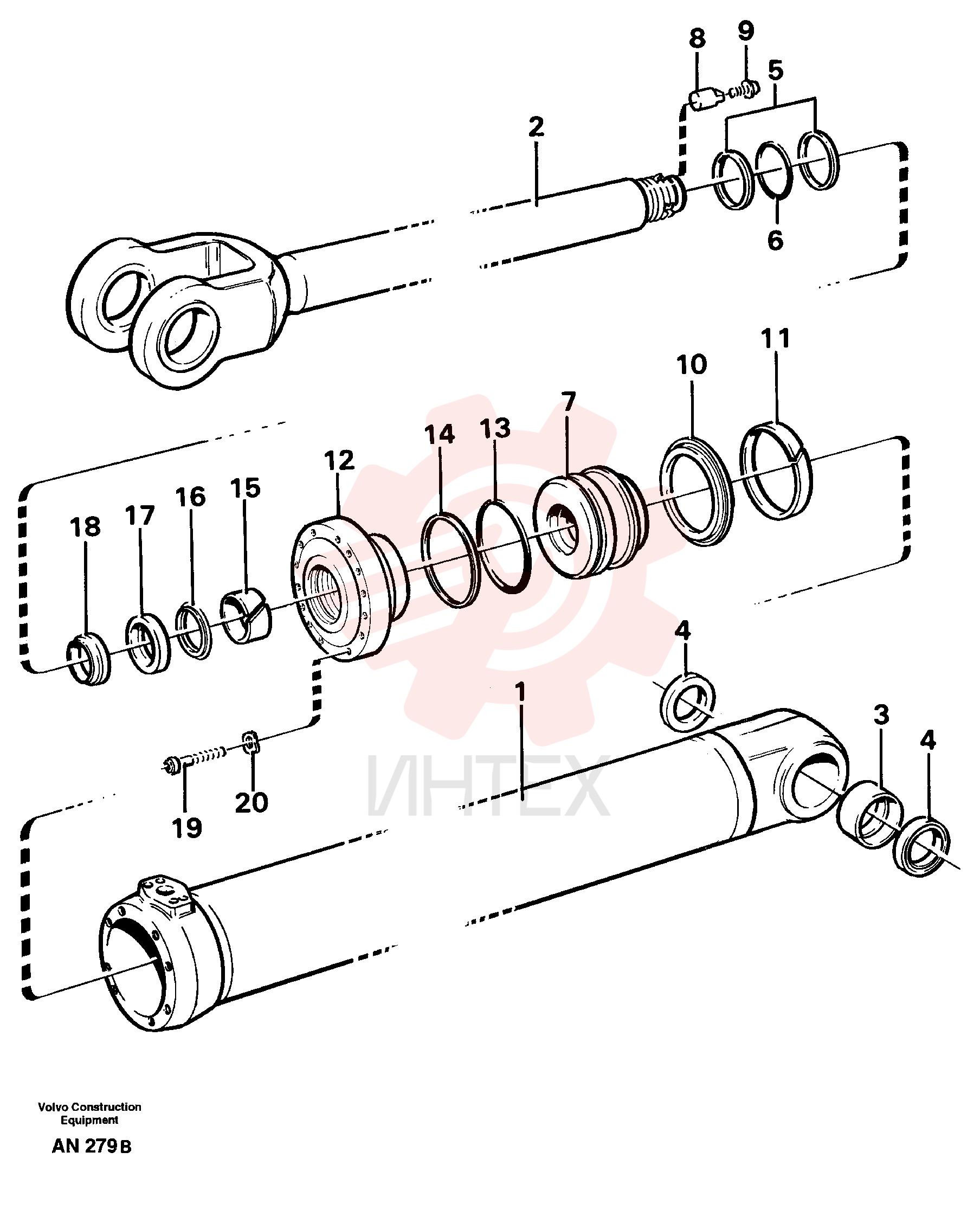 Sealing Kit VOE 11999895 (1)