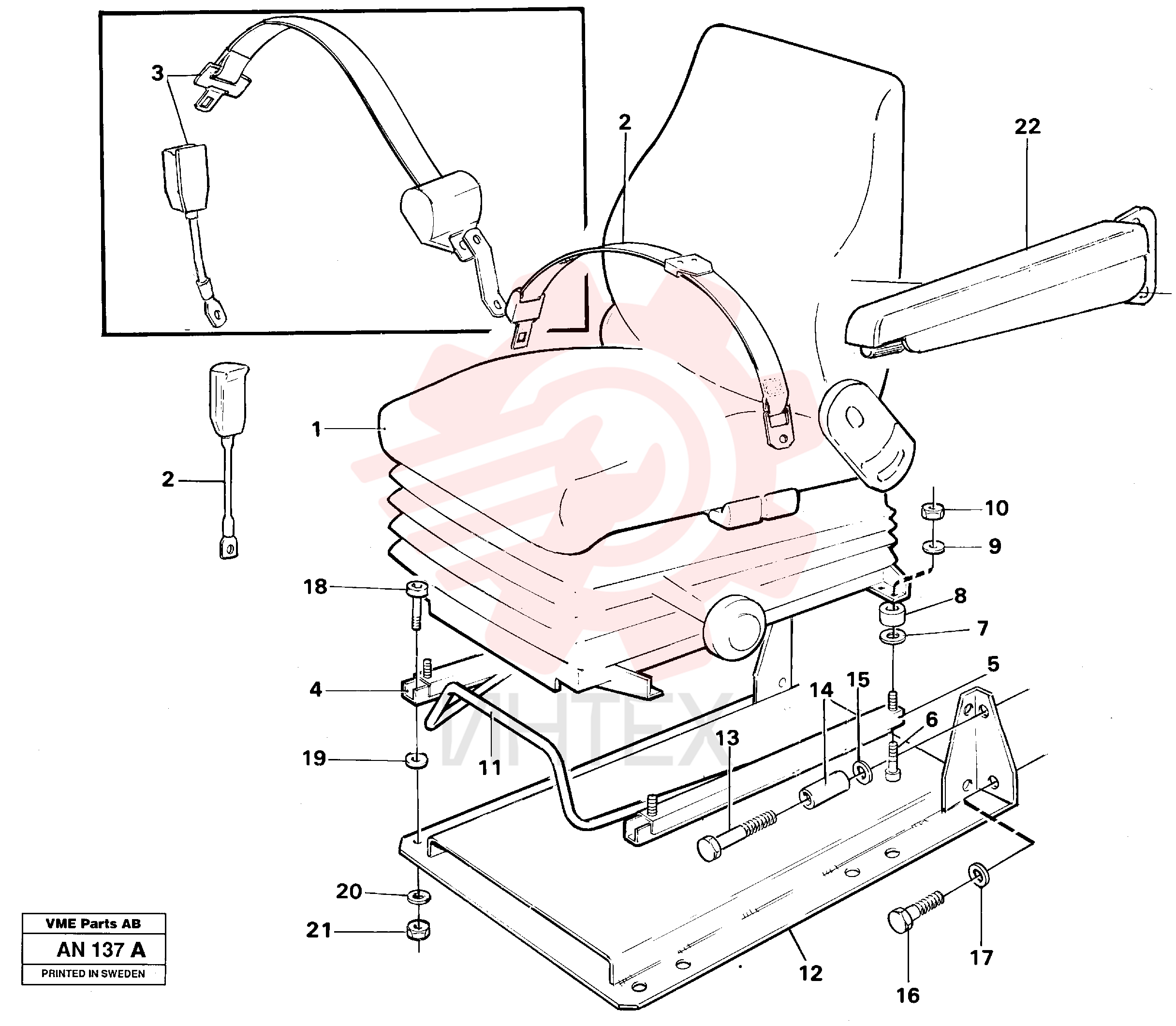 Seat VOE 11007342 (2)