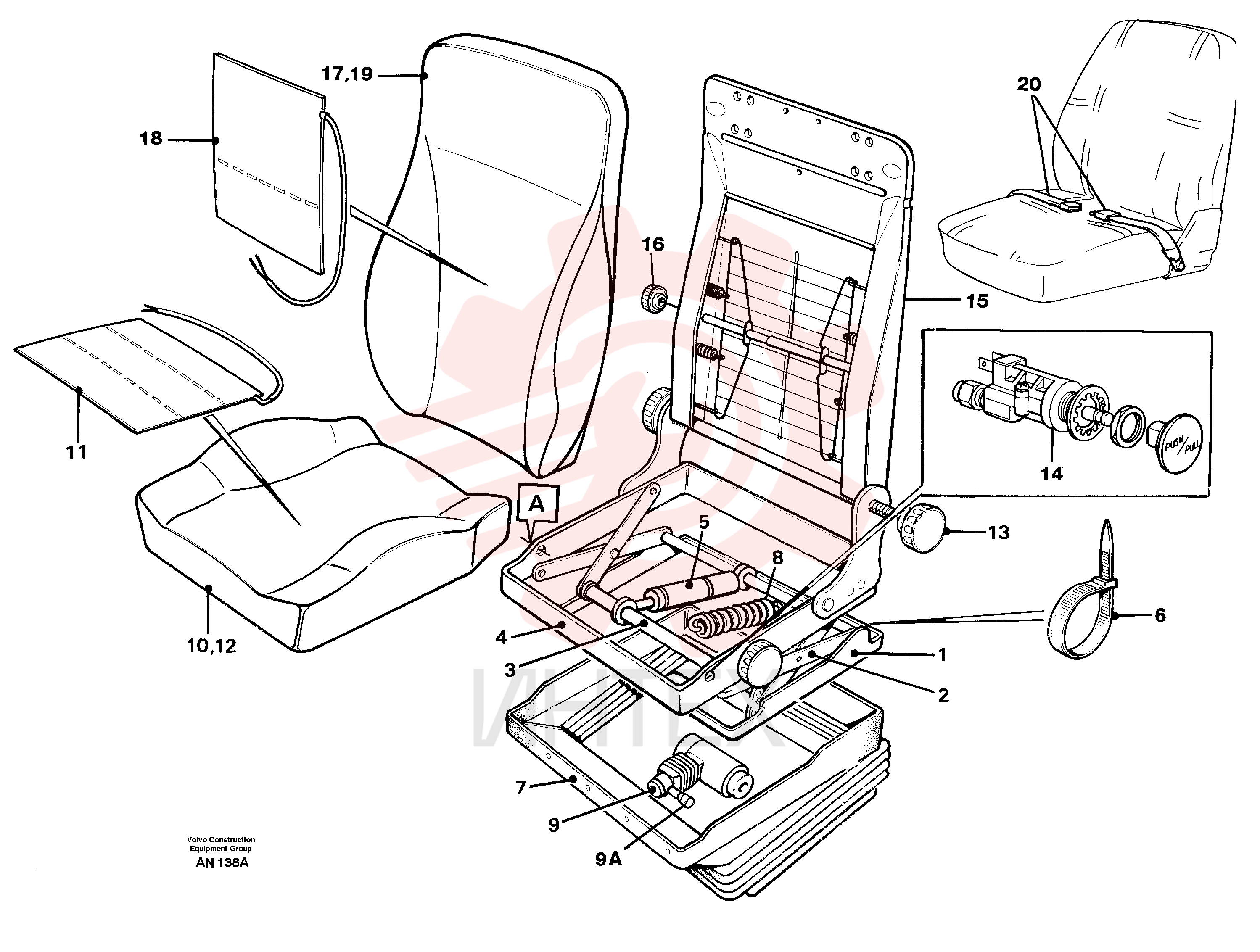 Seat VOE 11007342 (1)