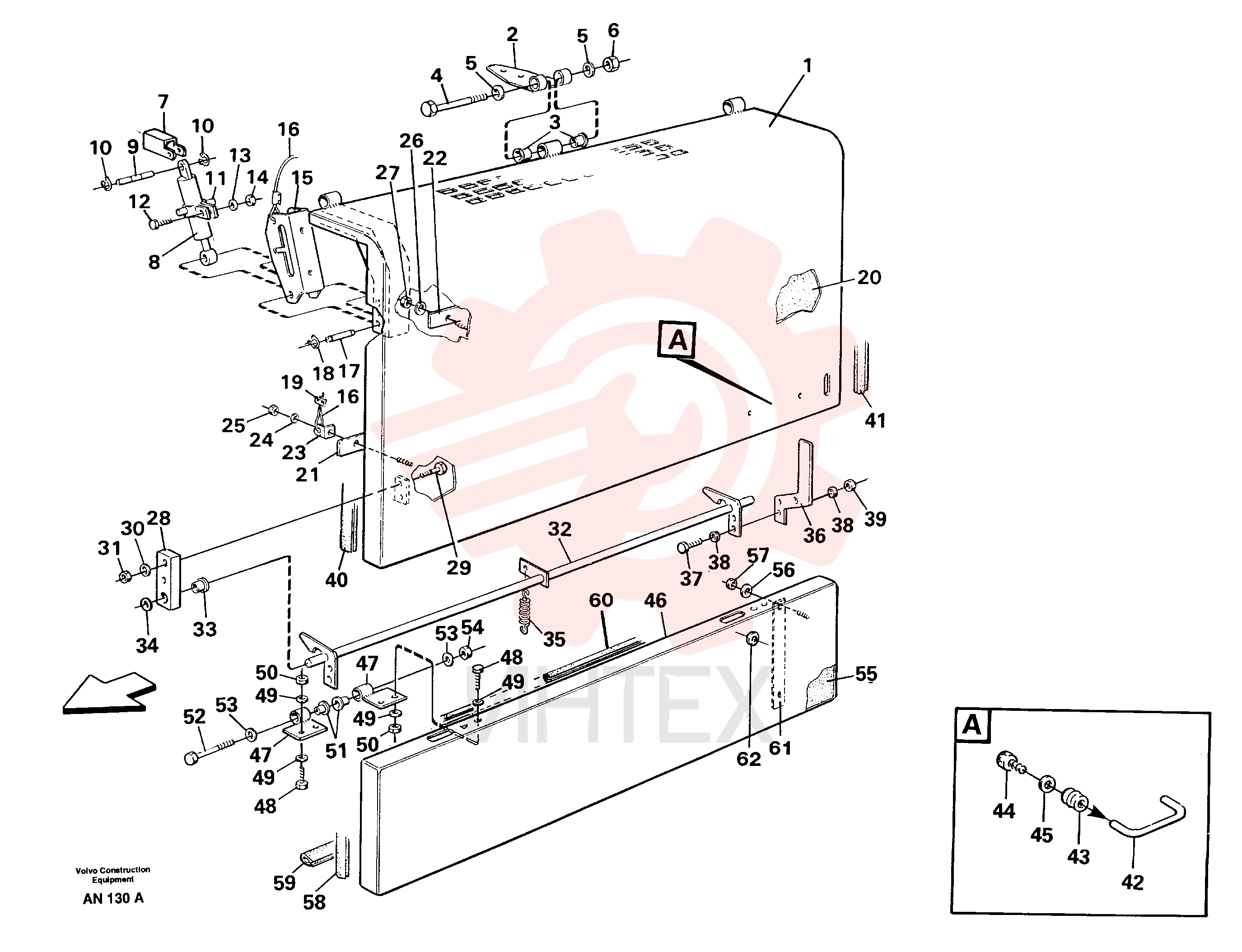 Side hatch VOE 11014093