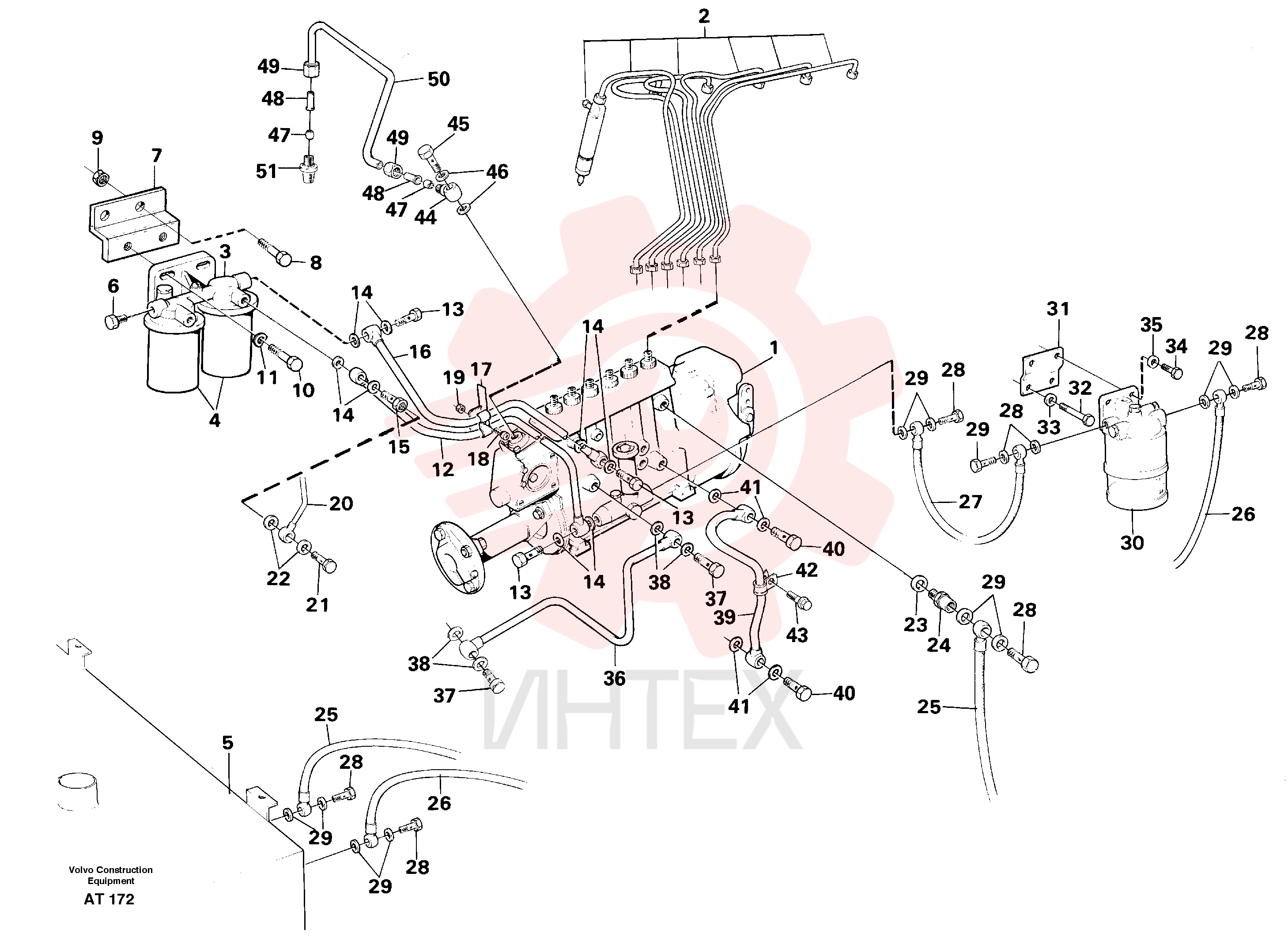 Spacer sleeve VOE 842350