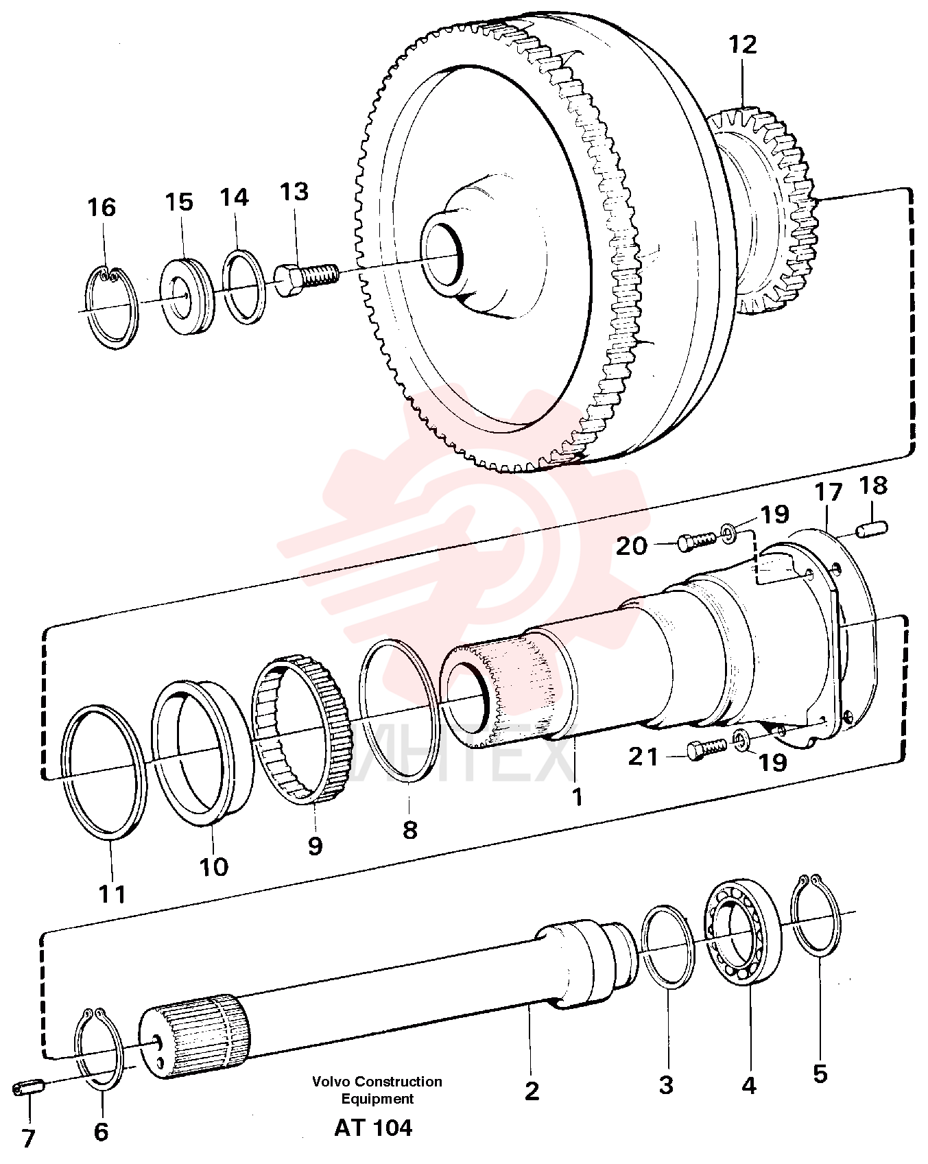 Torque converter VOE 11036870