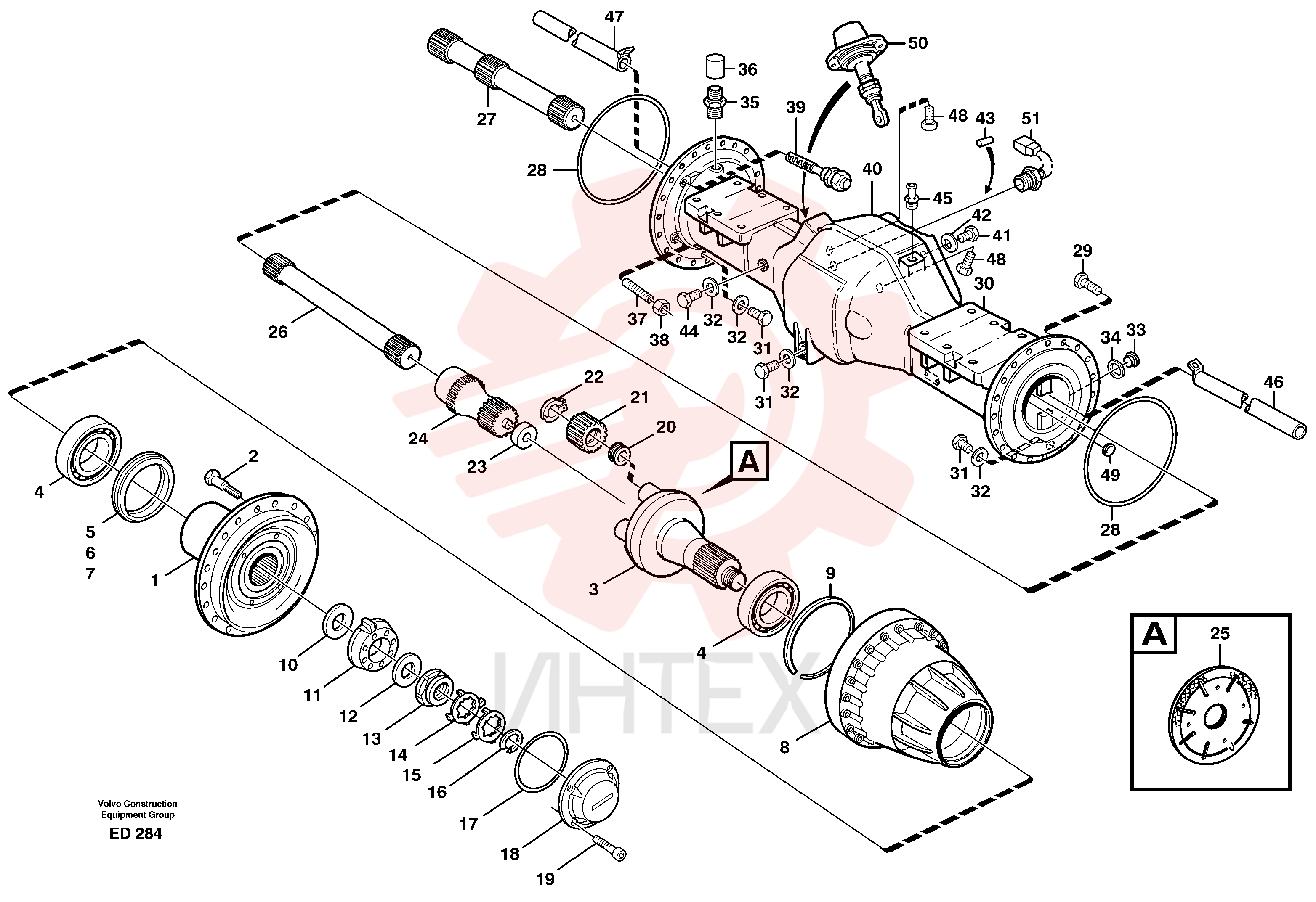 Hub retainer
