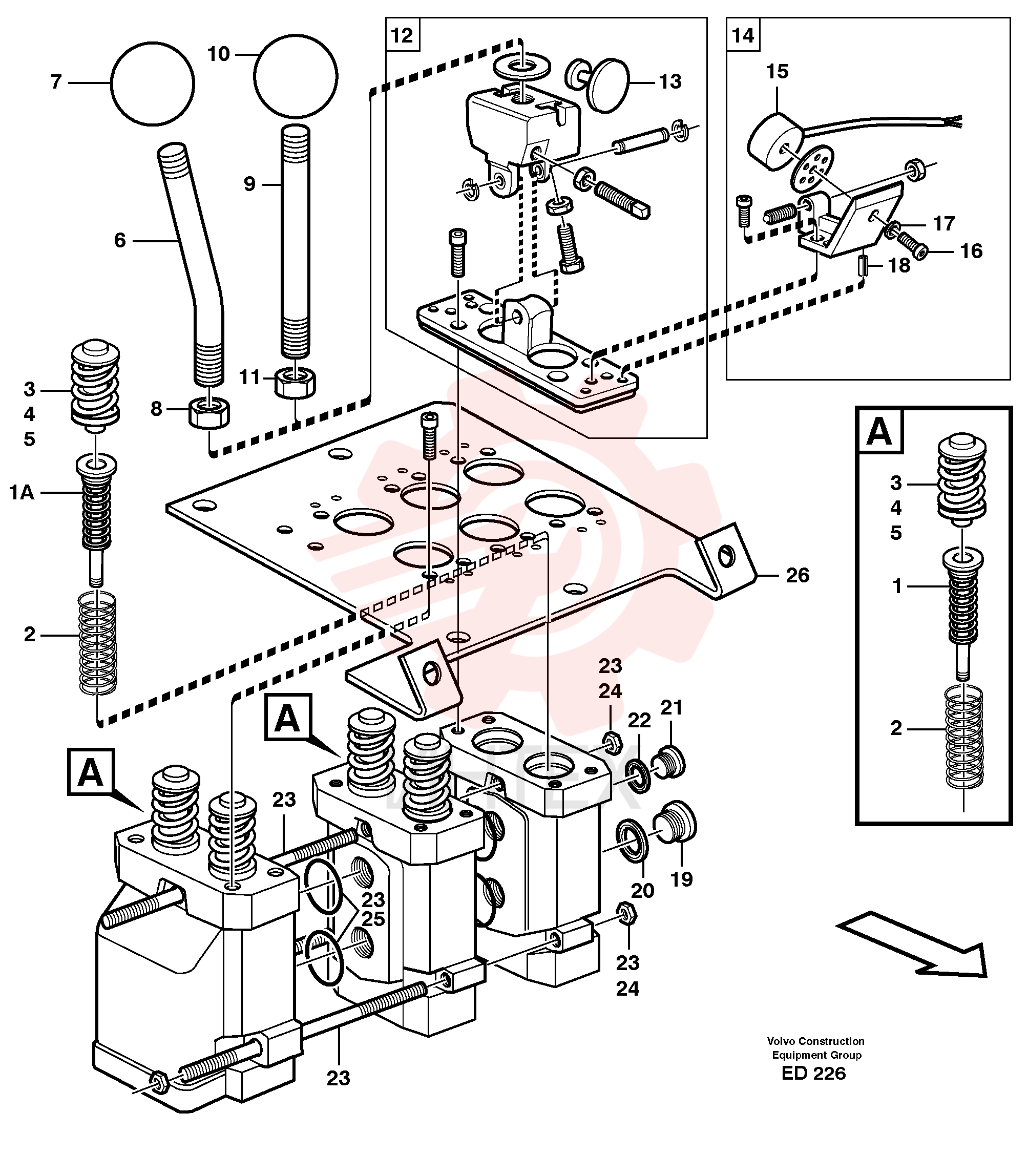 Spacer washer