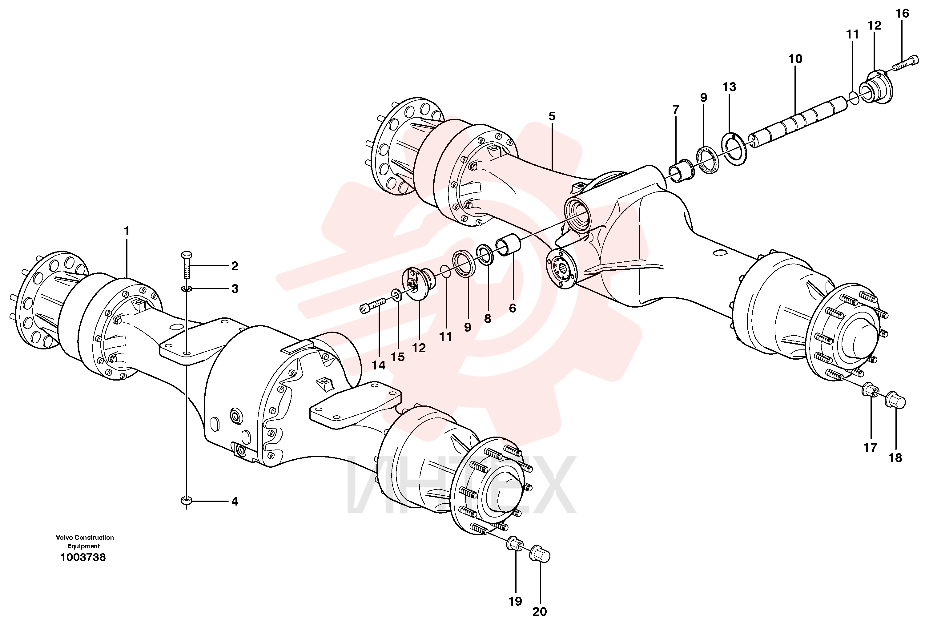 Прокладка VOE 11173078