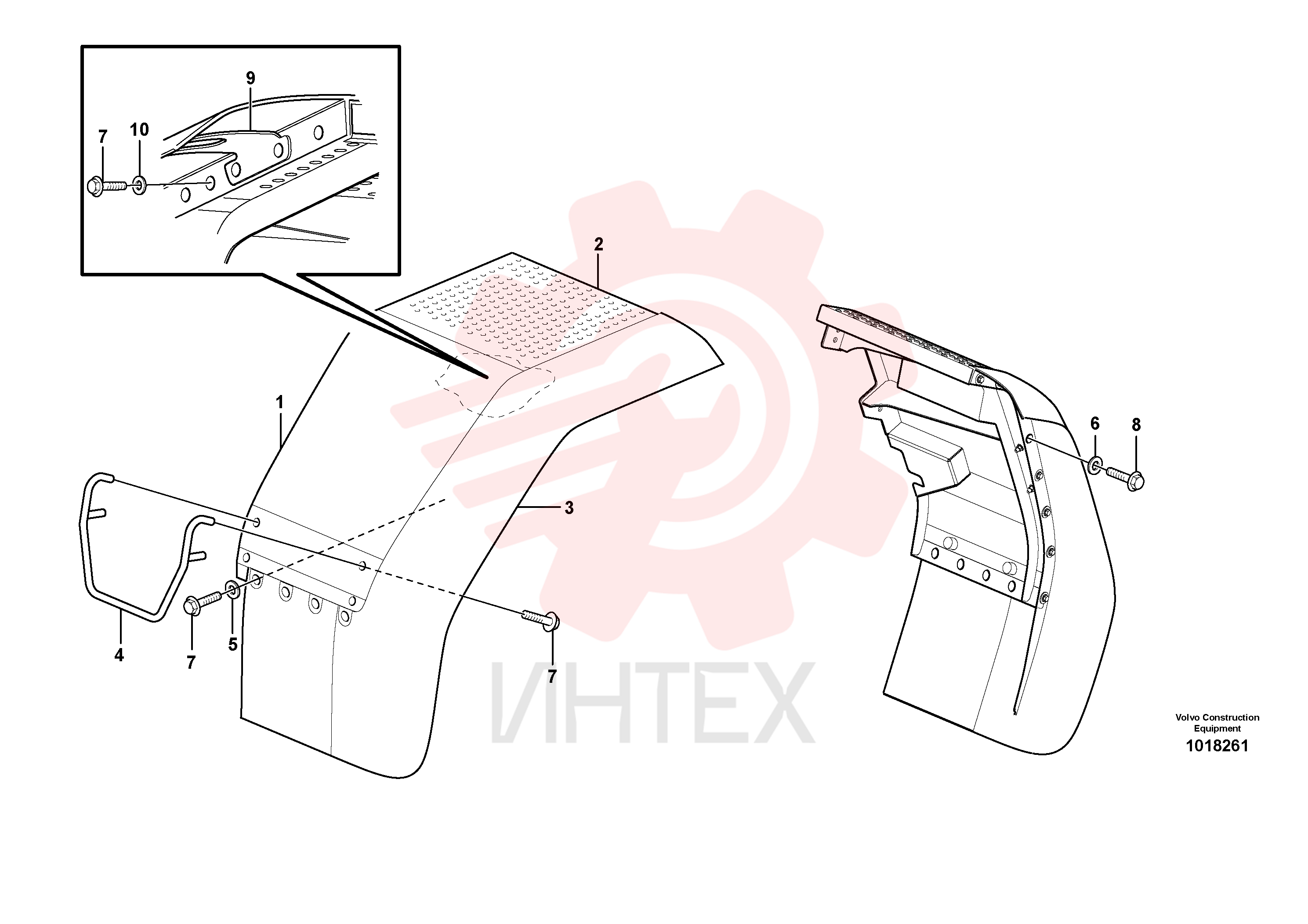 Rear fender