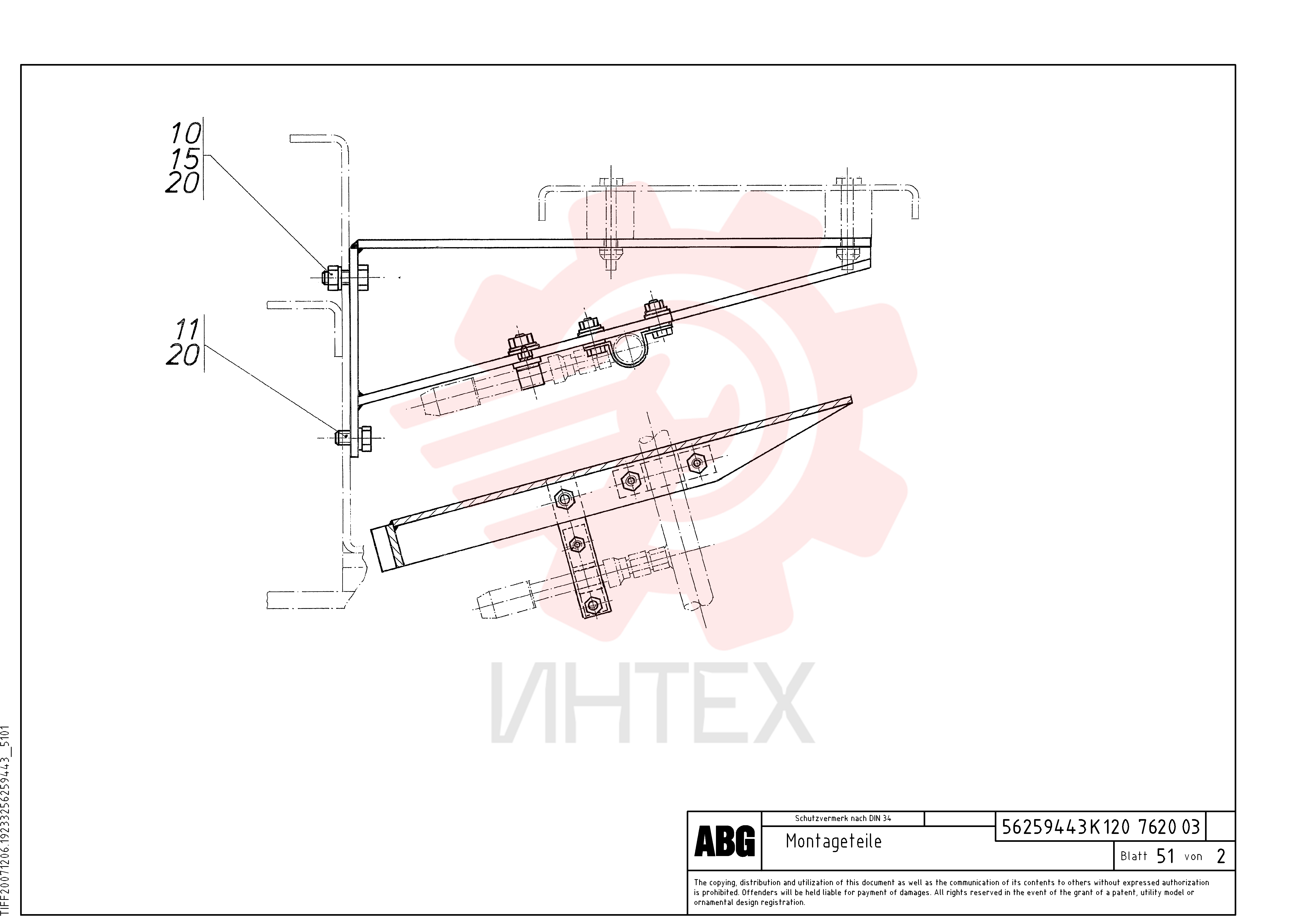 Винт шестигранник RM 96720636 (2)