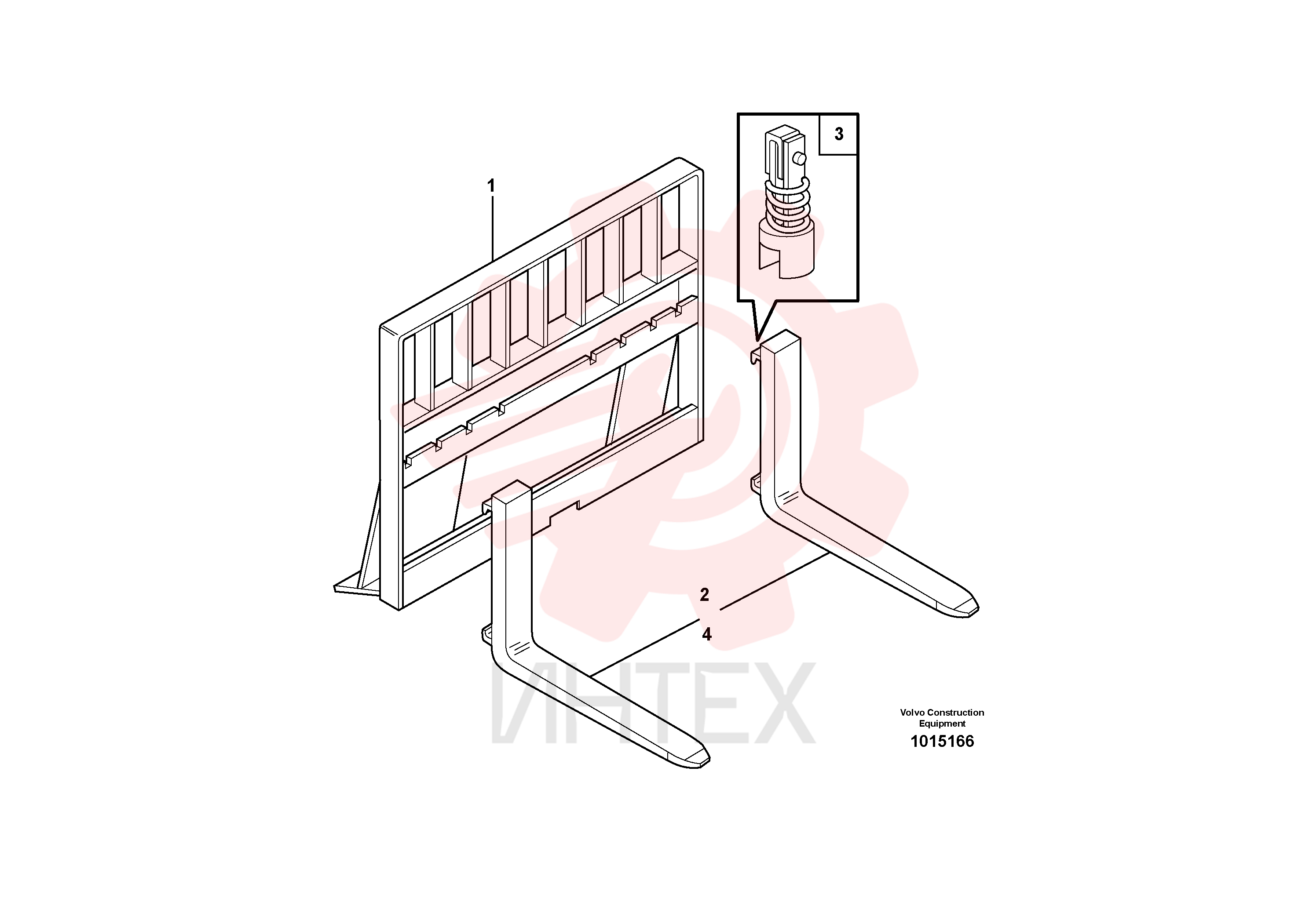 Fork frame