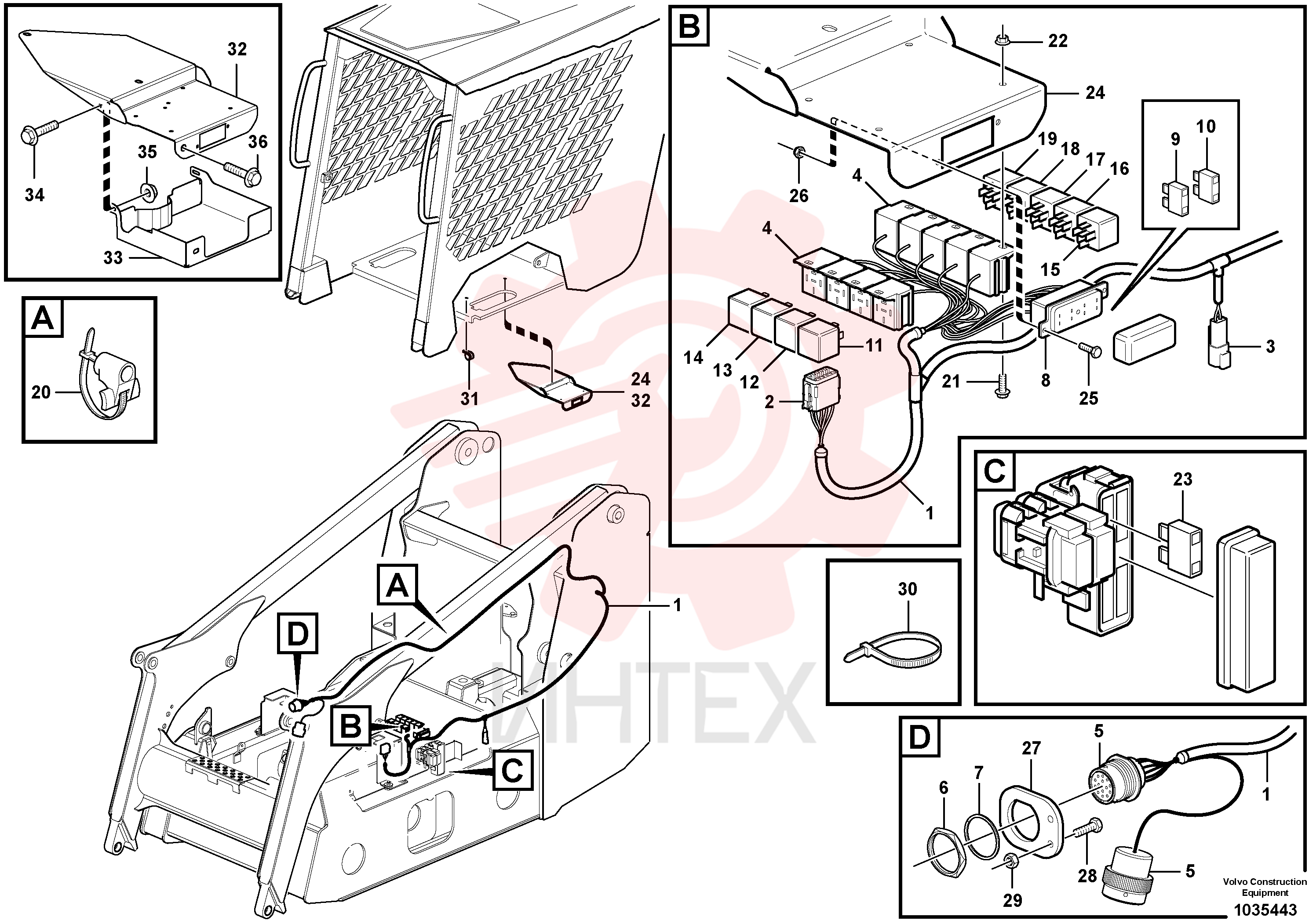 Cable harness