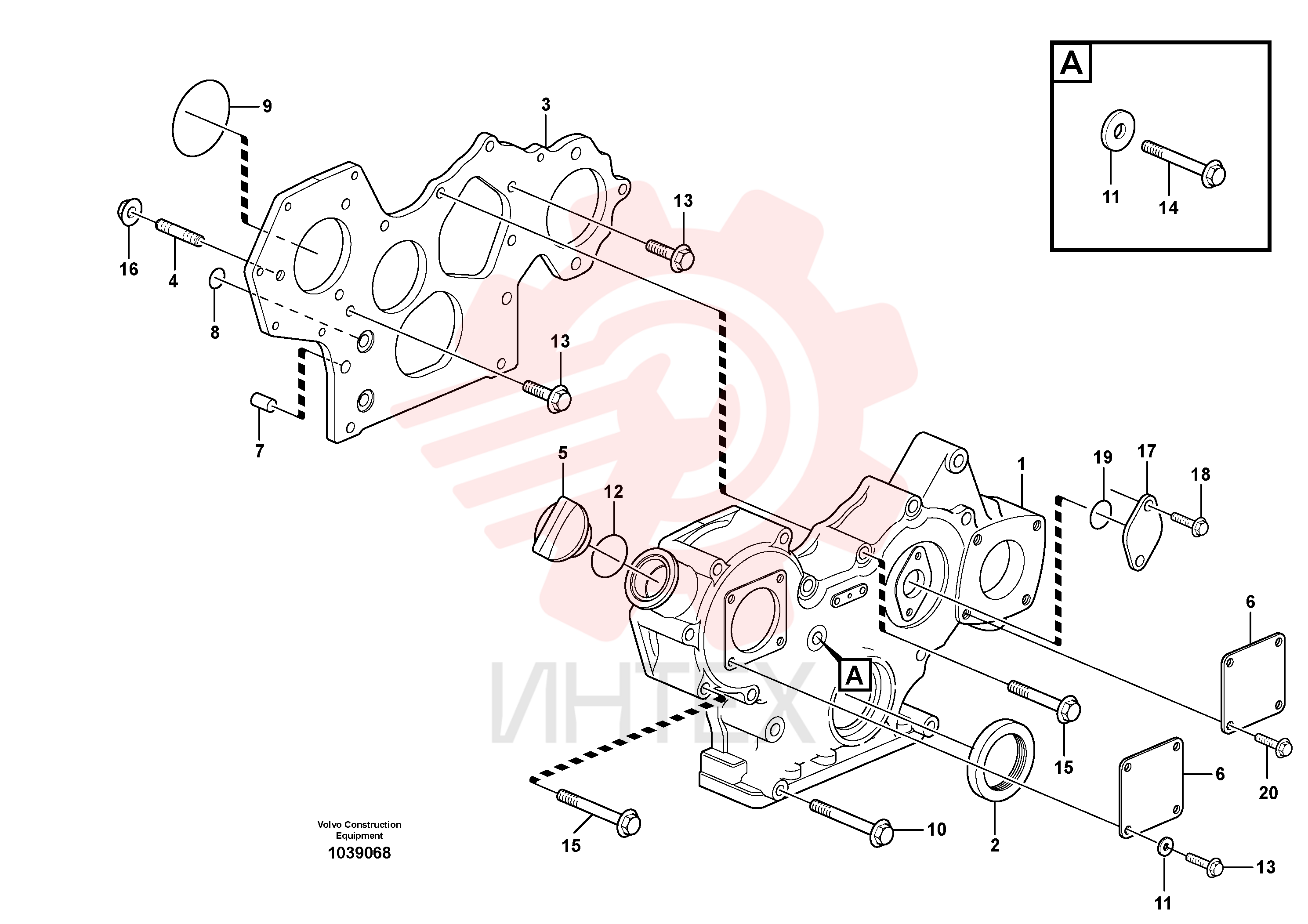 Gear housing