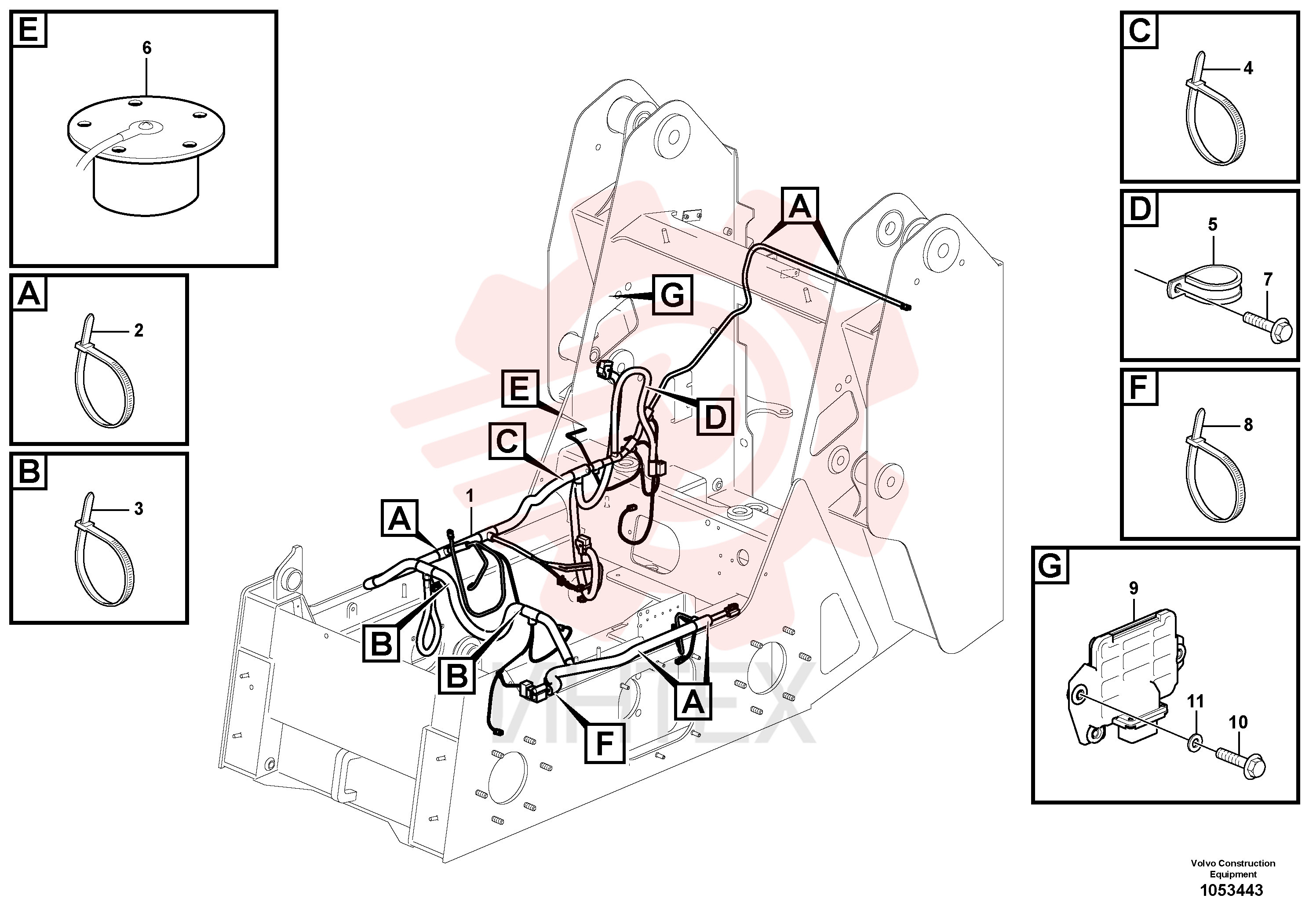 Cable harness