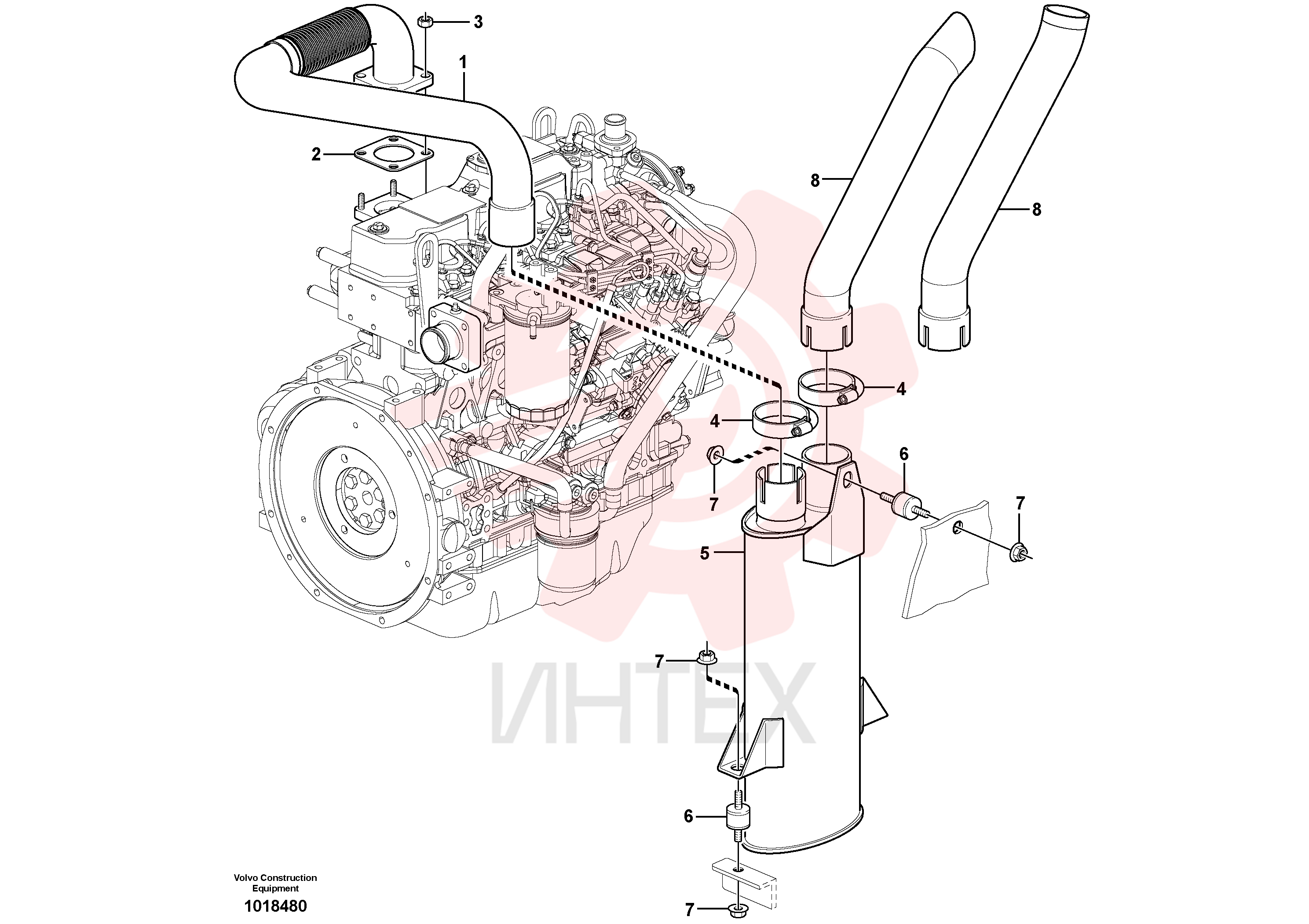 Exhaust pipe