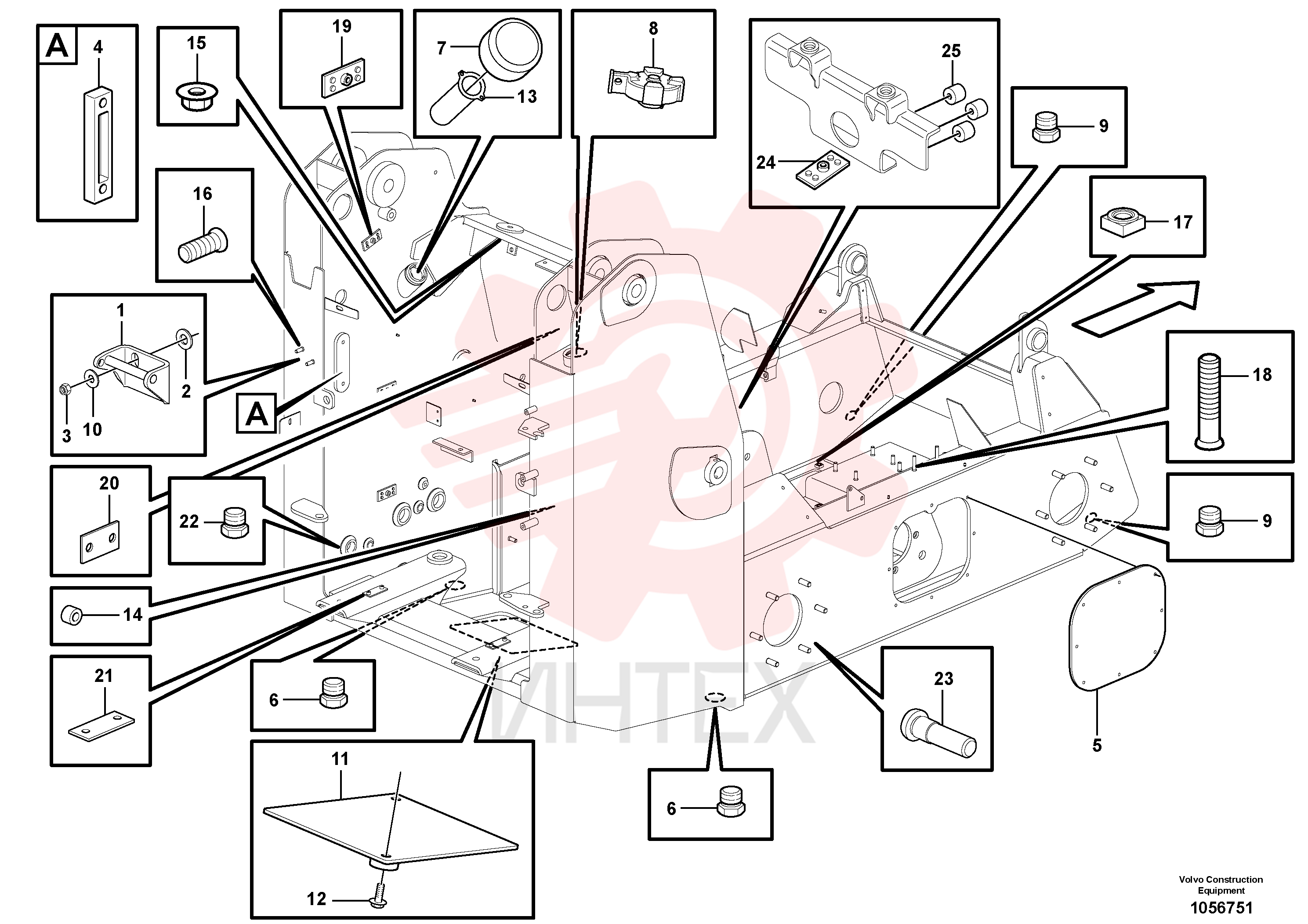Striker plate