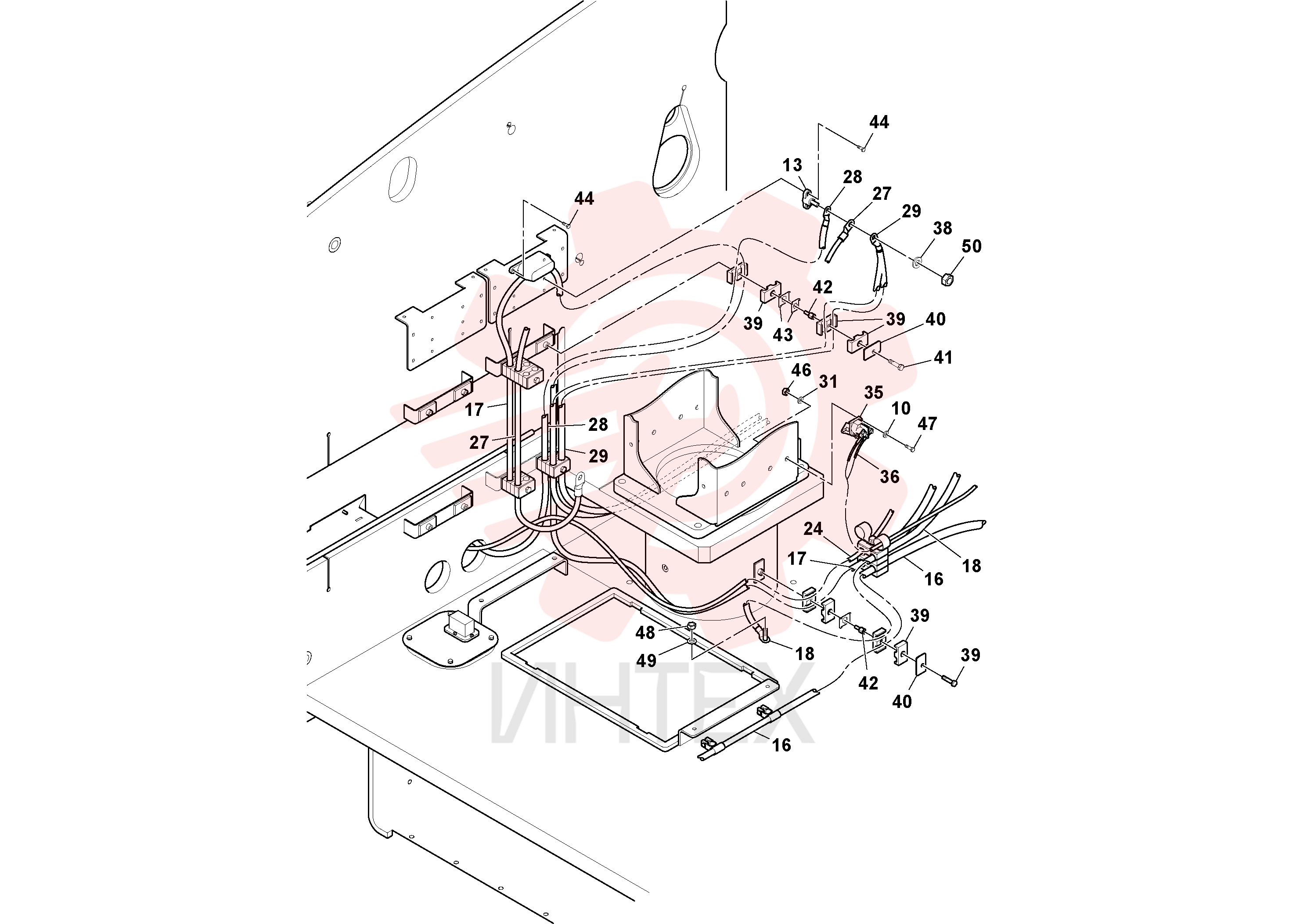 Battery cable RM43876234 (1)