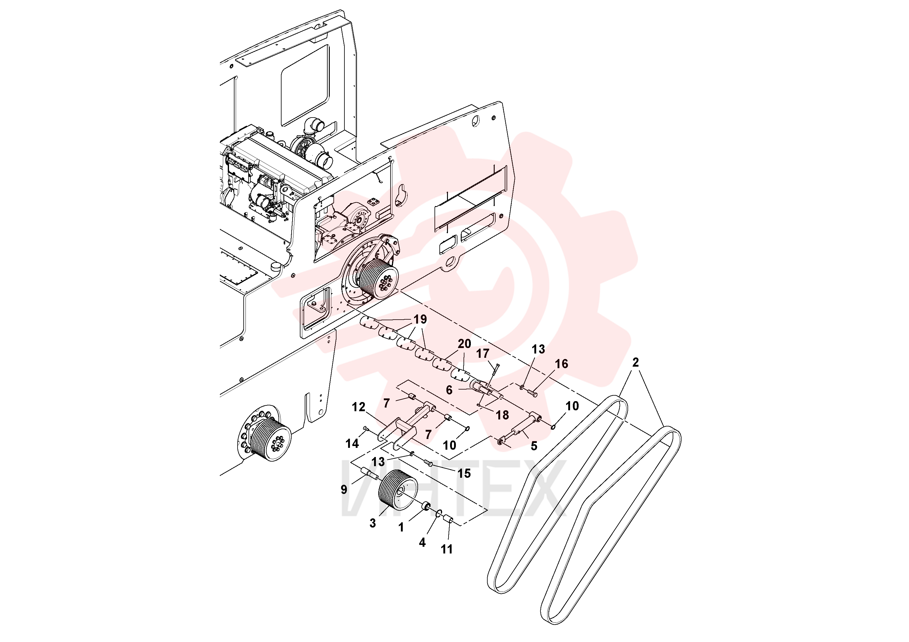 Bearing arrangement RM13867437