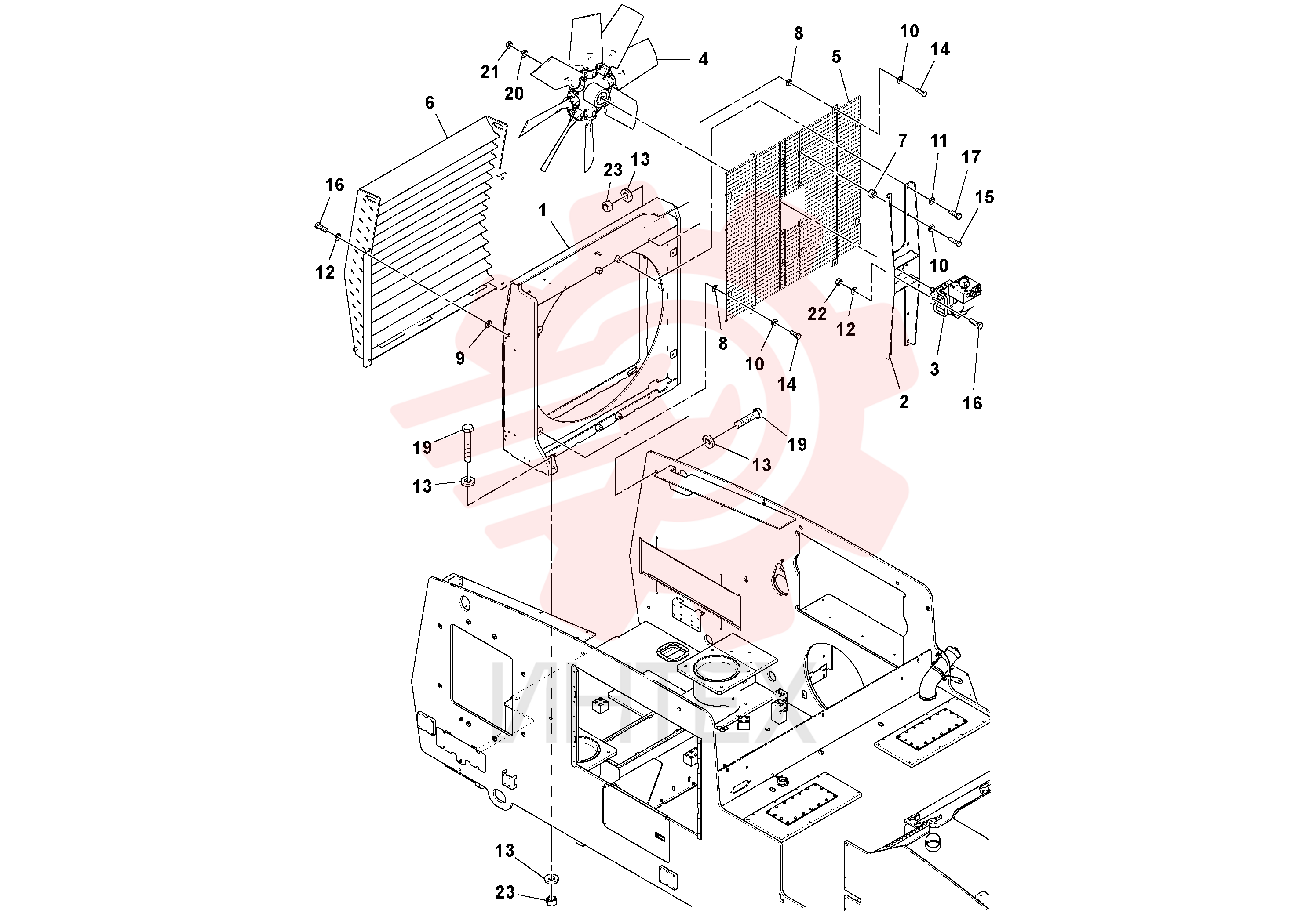Fan shroud RM46632162