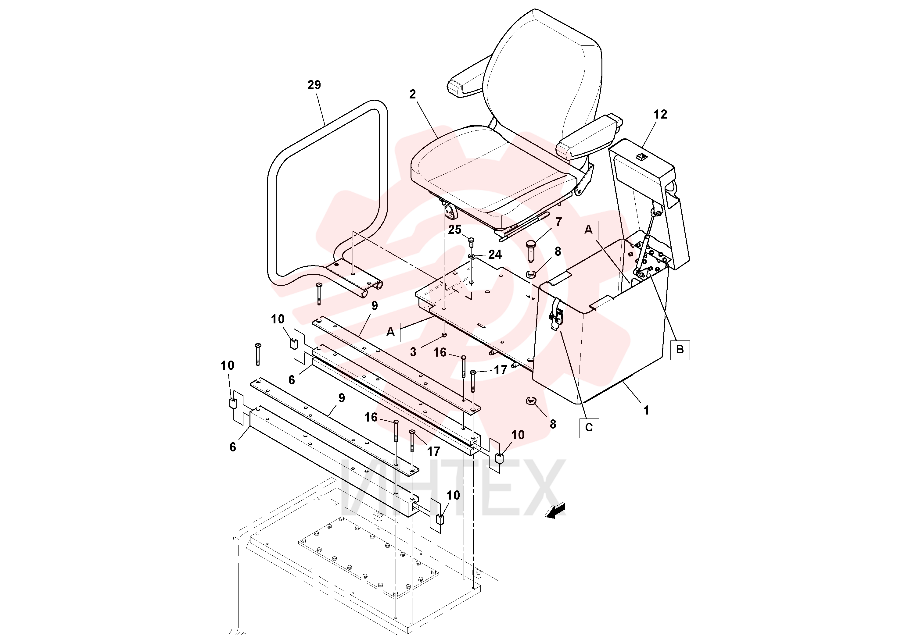 Seat pan RM46636627 (1)
