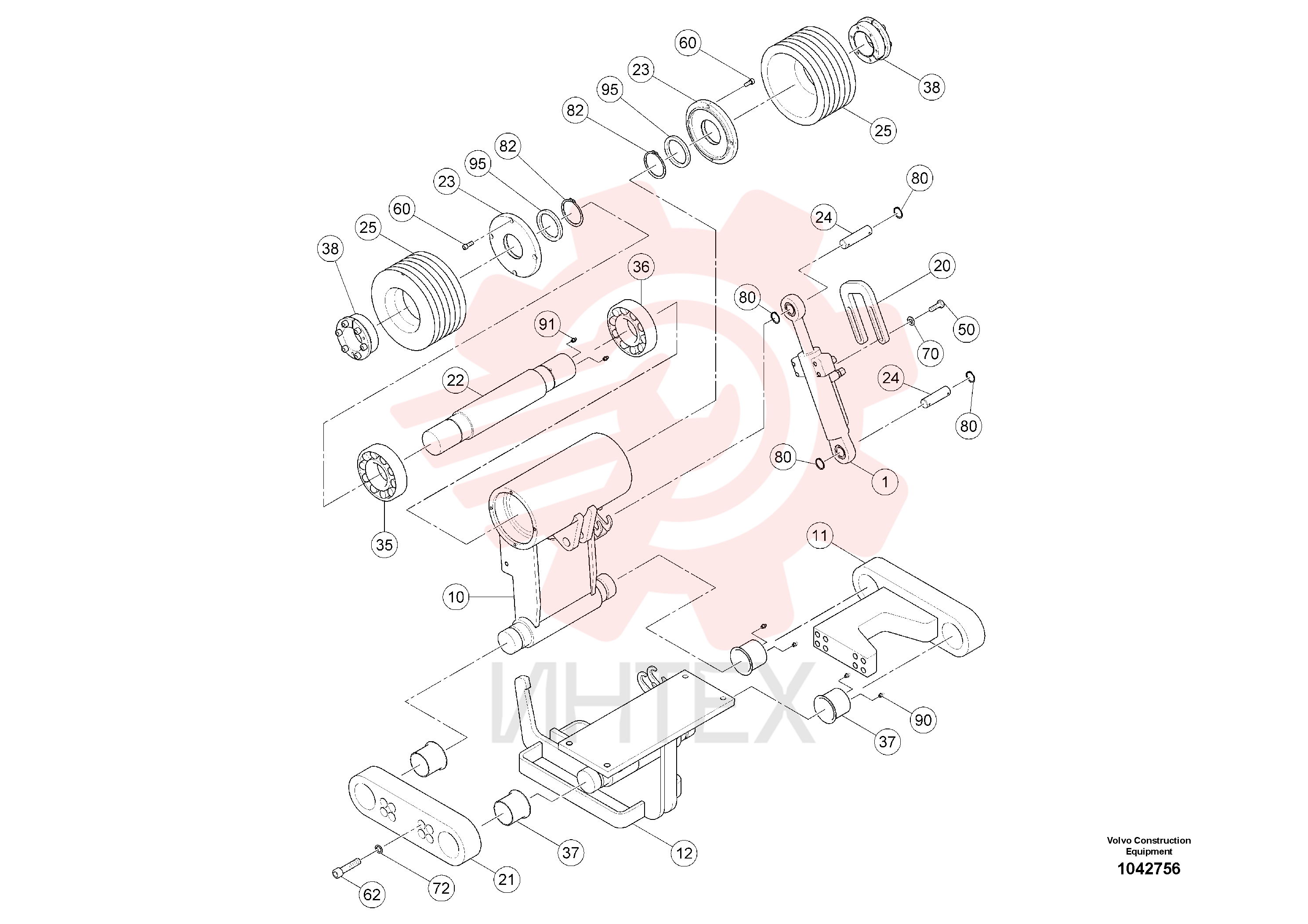 Cylinder Intermediate Sha RM 80753635