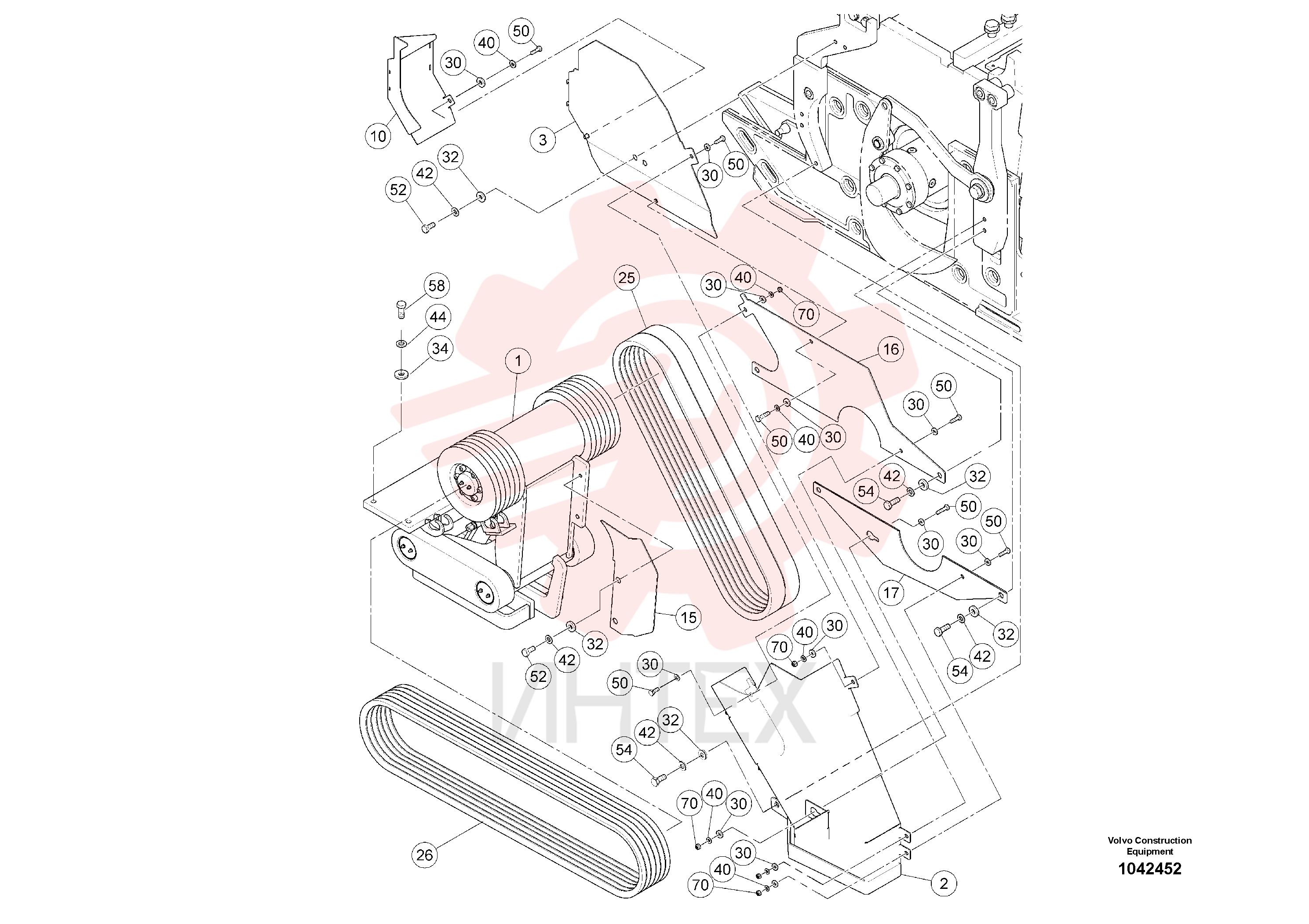 Intermediate shaft RM 80764632