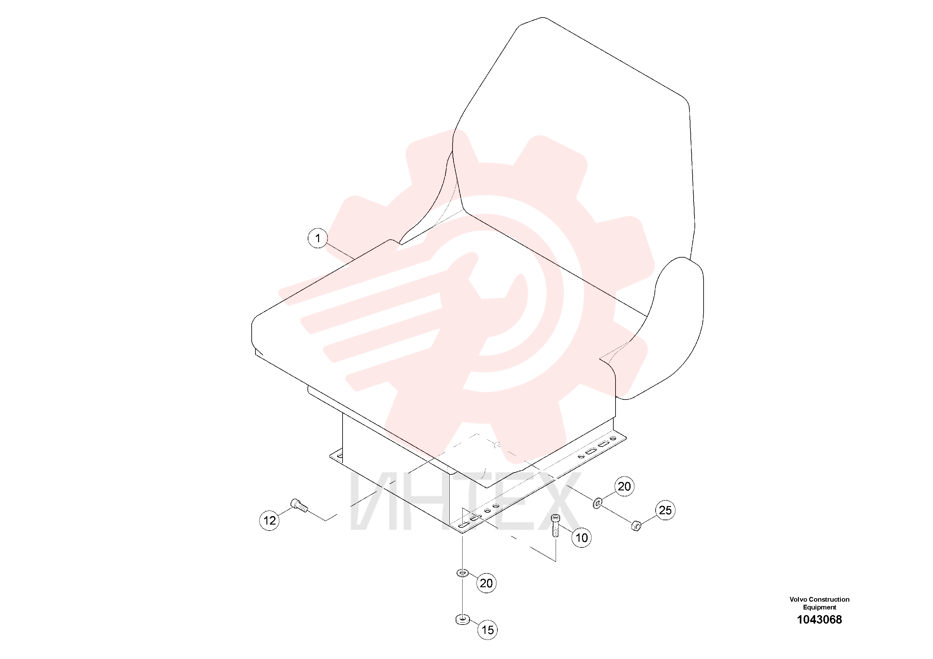 Operator's Seat RM 80856503