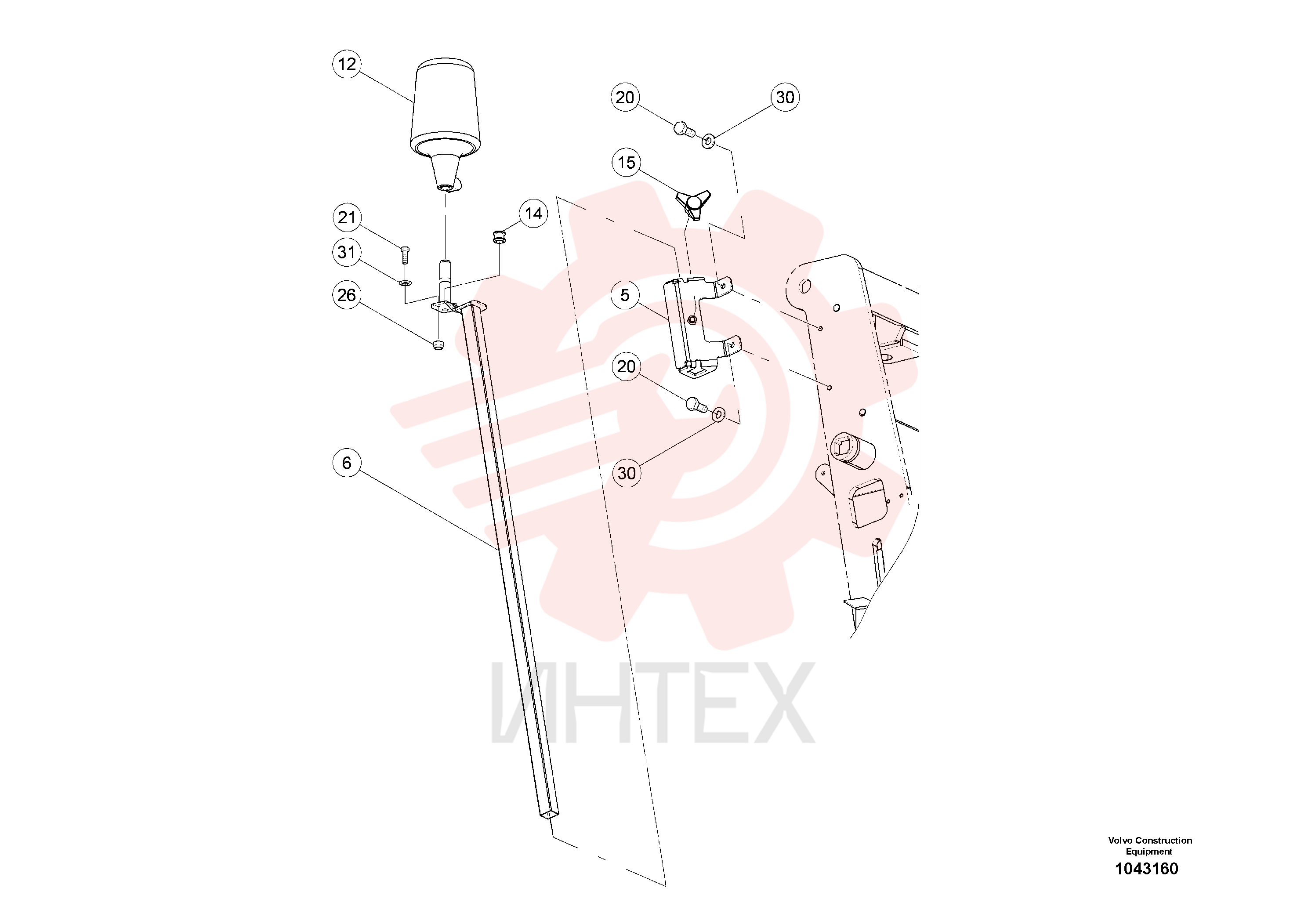 Rotating beacon RM 80769953