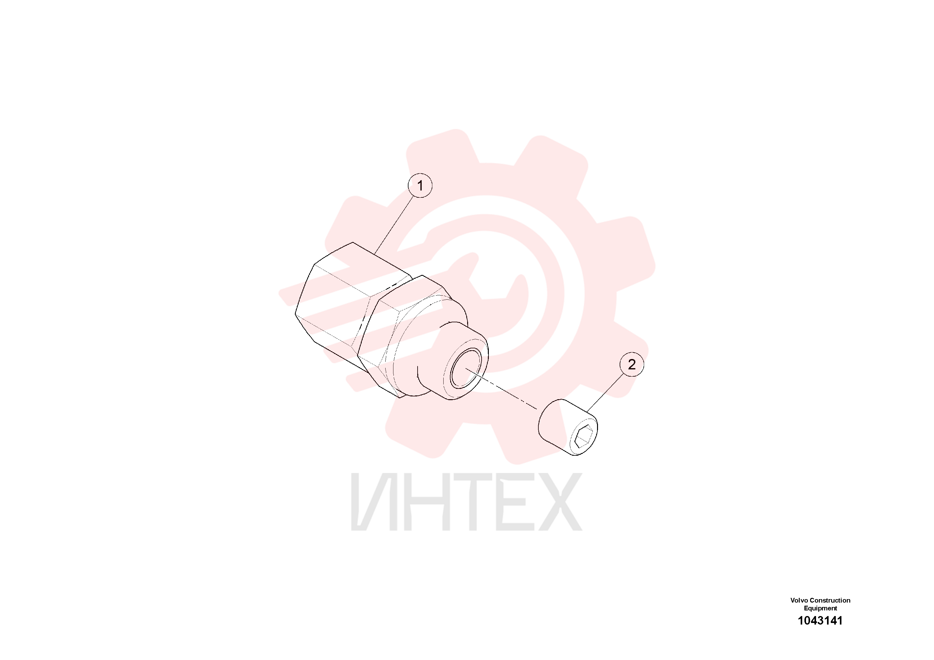 Screw Fitting For Nozzle RM 80830573
