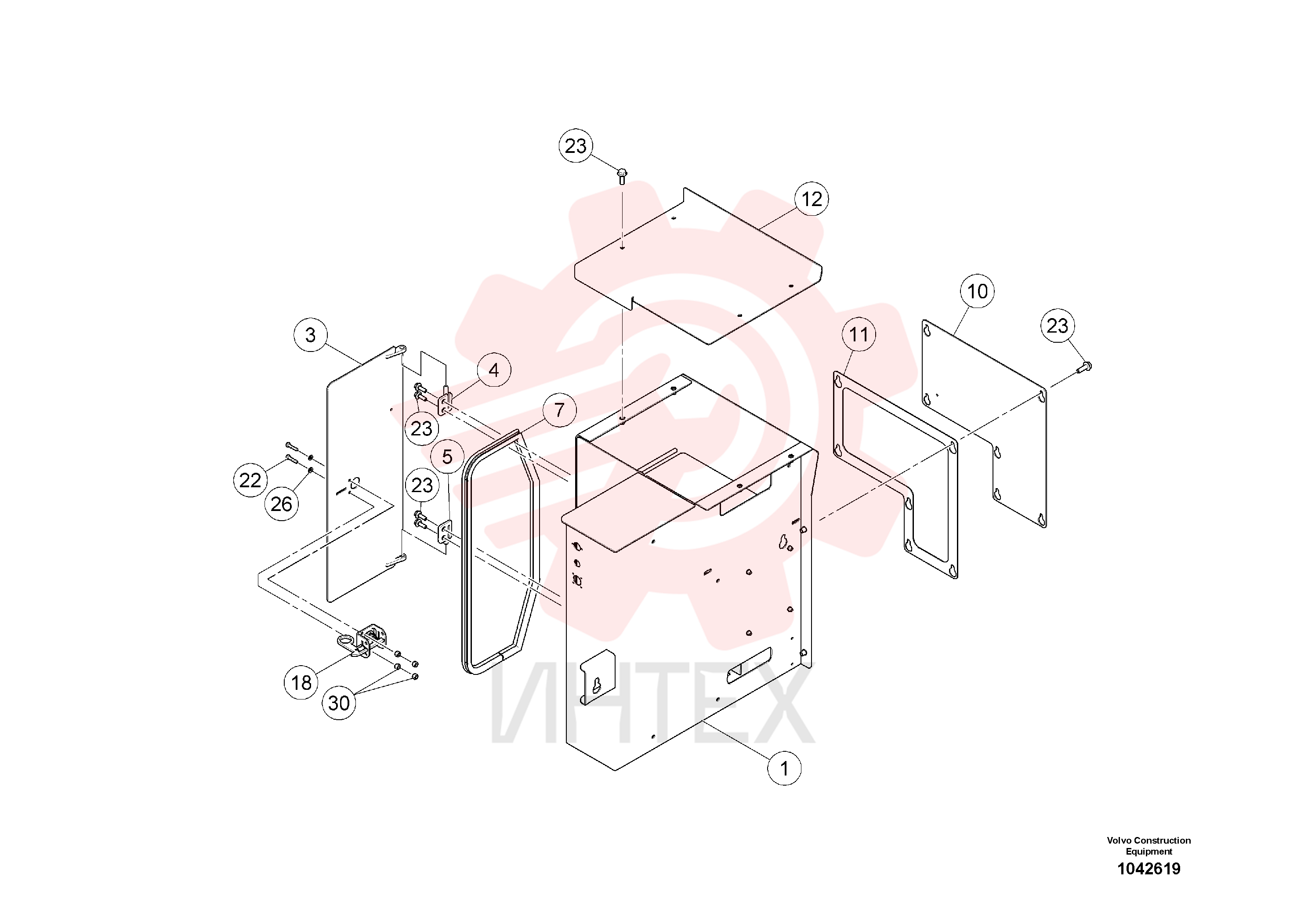 Switch Cabinet Housing RM 80746241