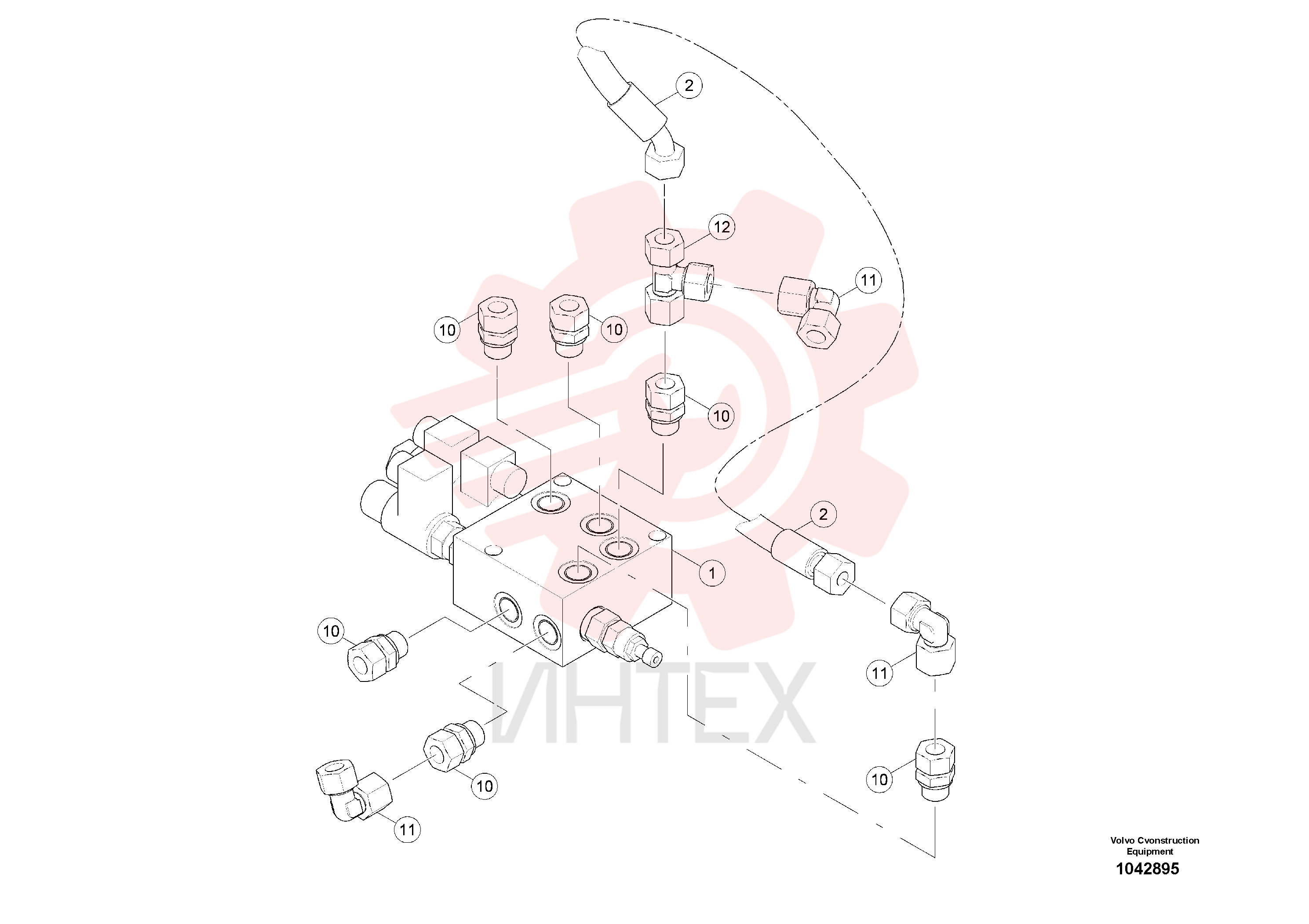 Valve block RM 80782584