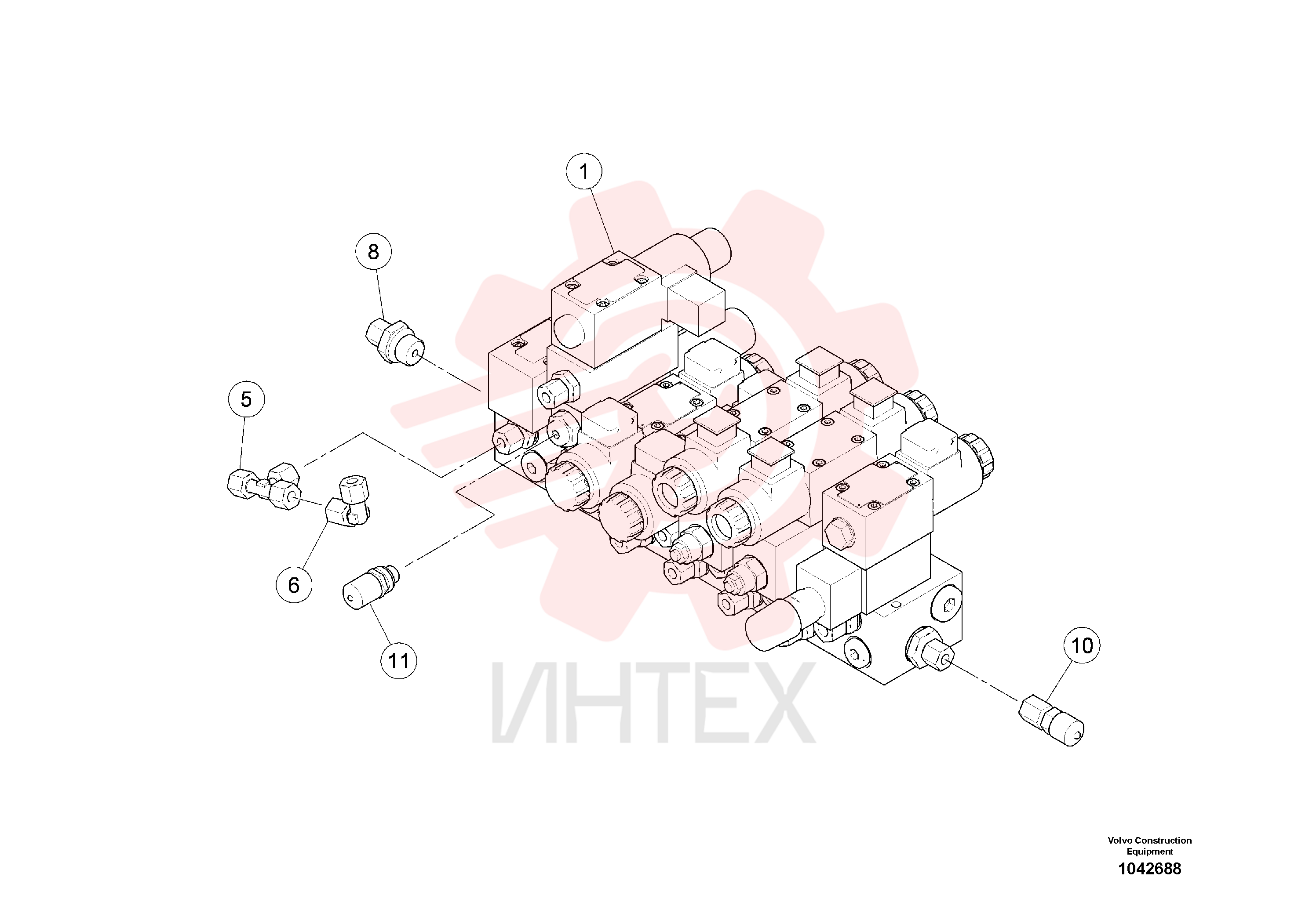 Valve block RM 80722101