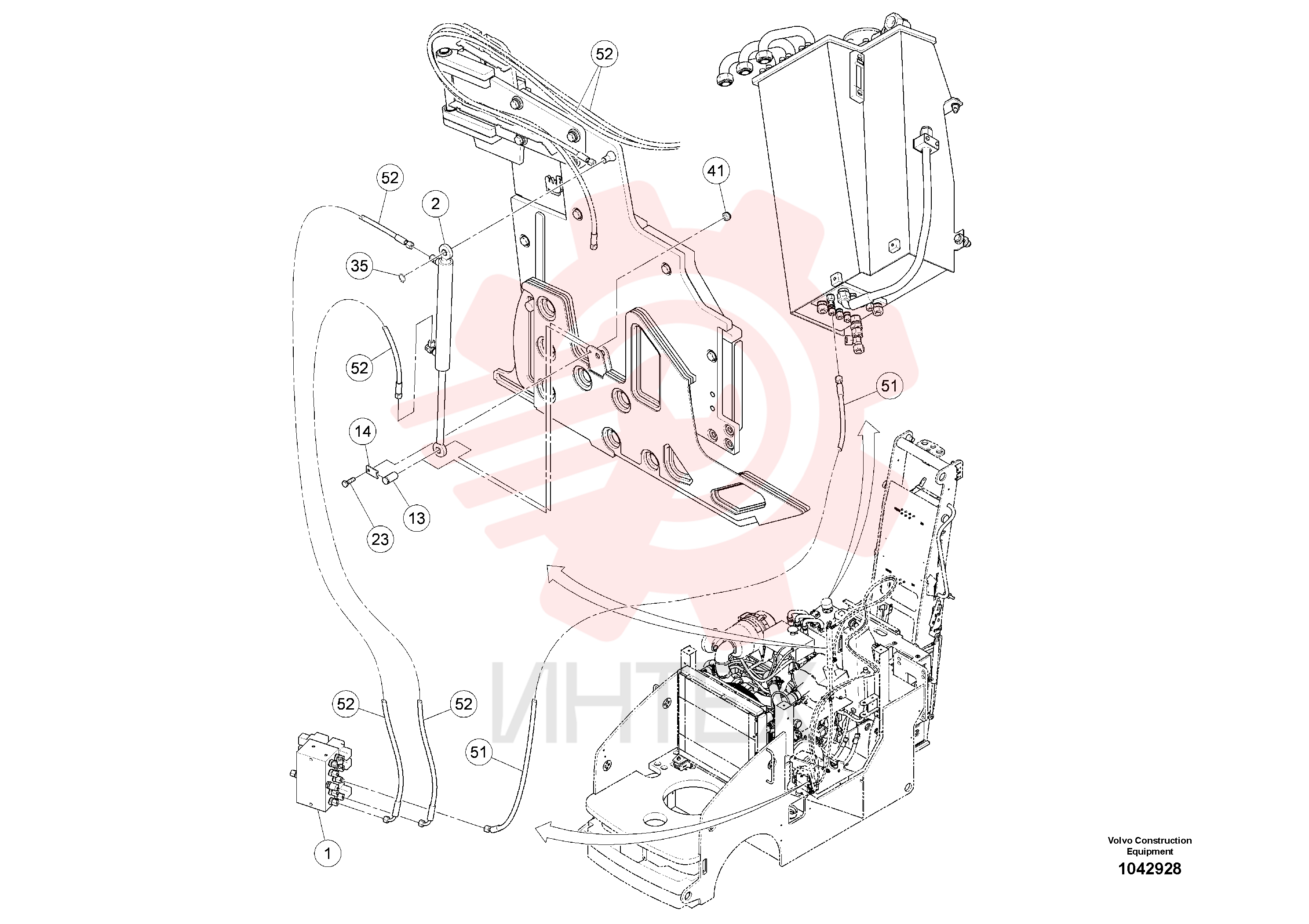 Valve block RM 80781453