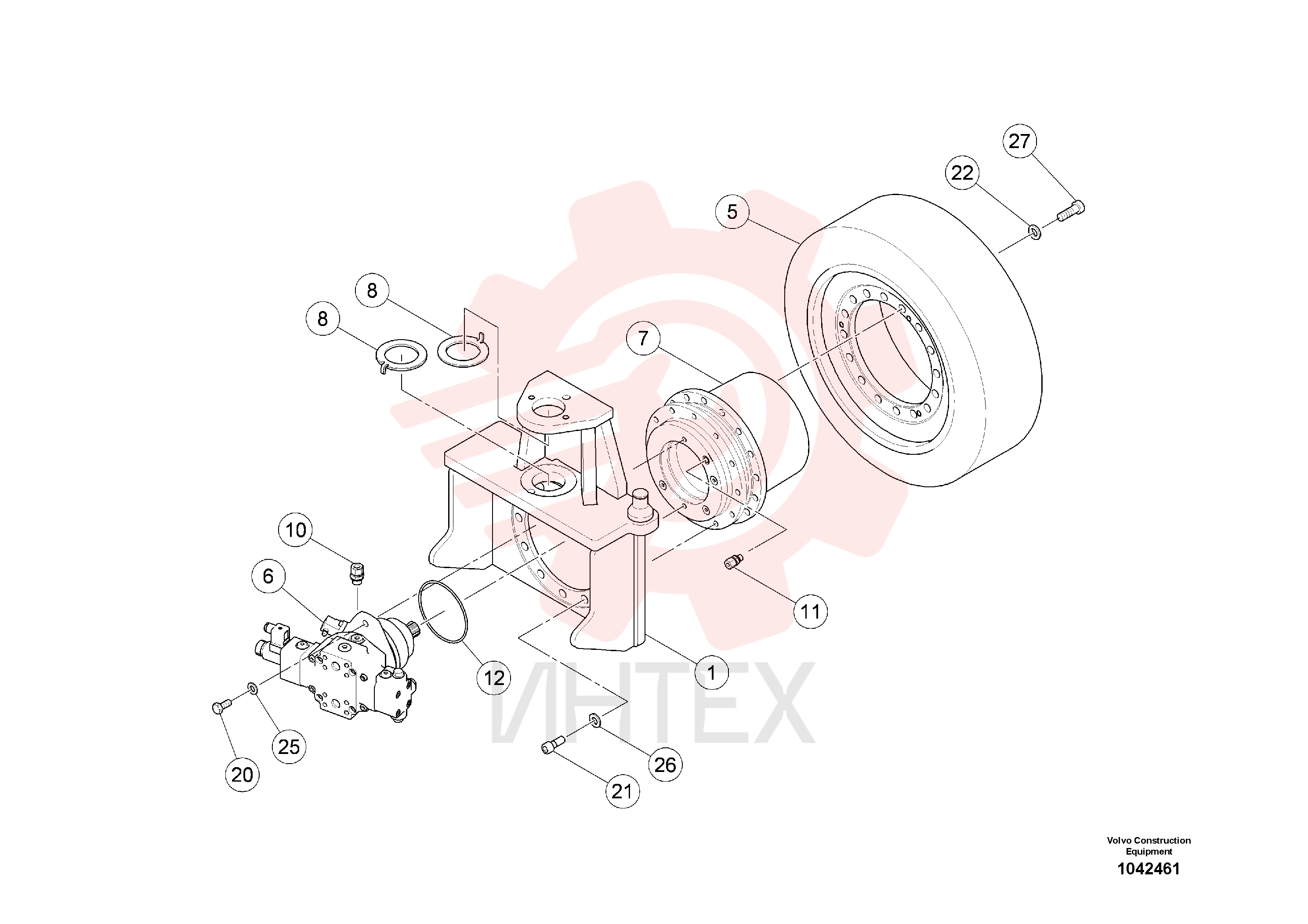 Wheel Upright RM 80719875