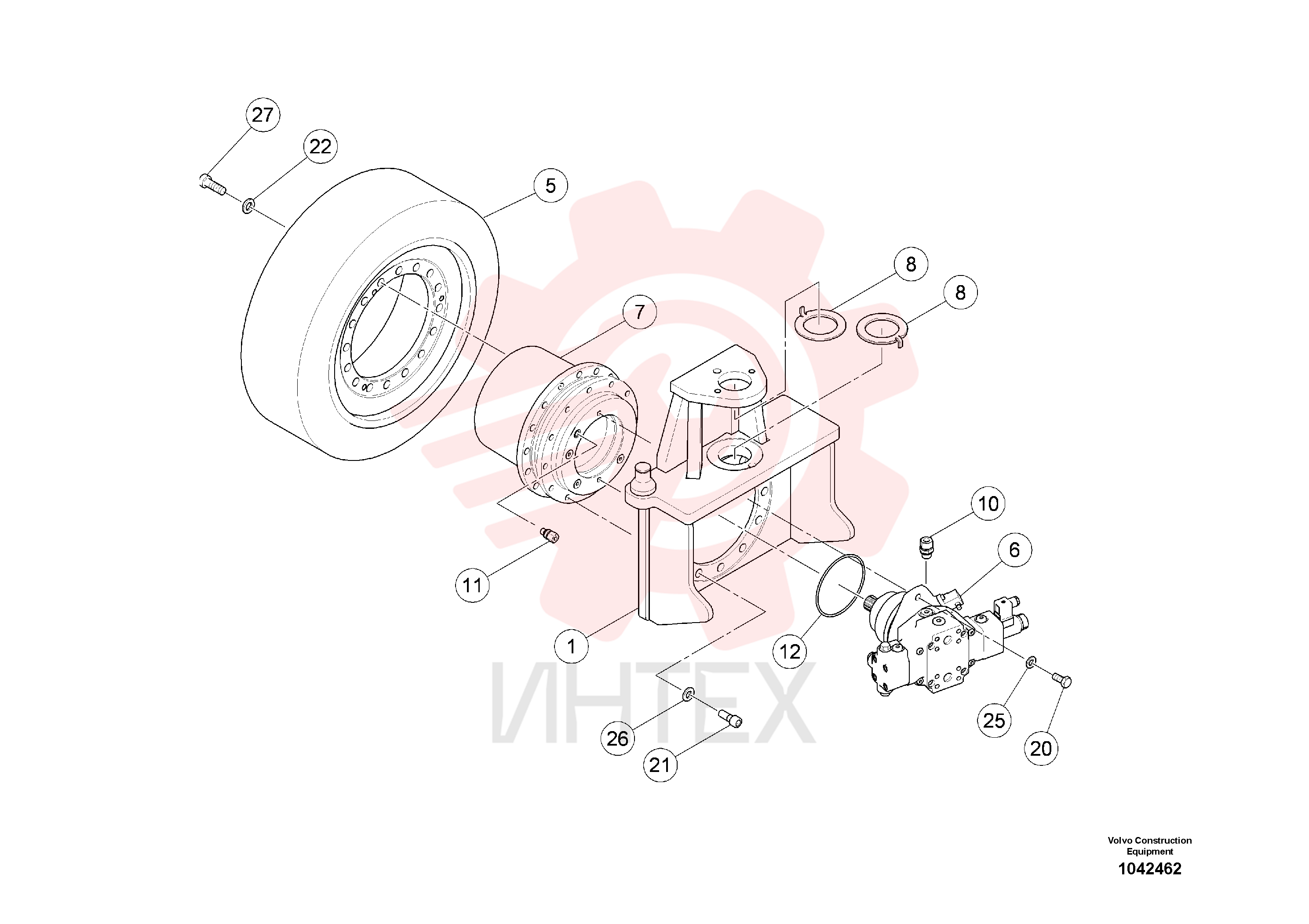 Wheel Upright RM 80719883
