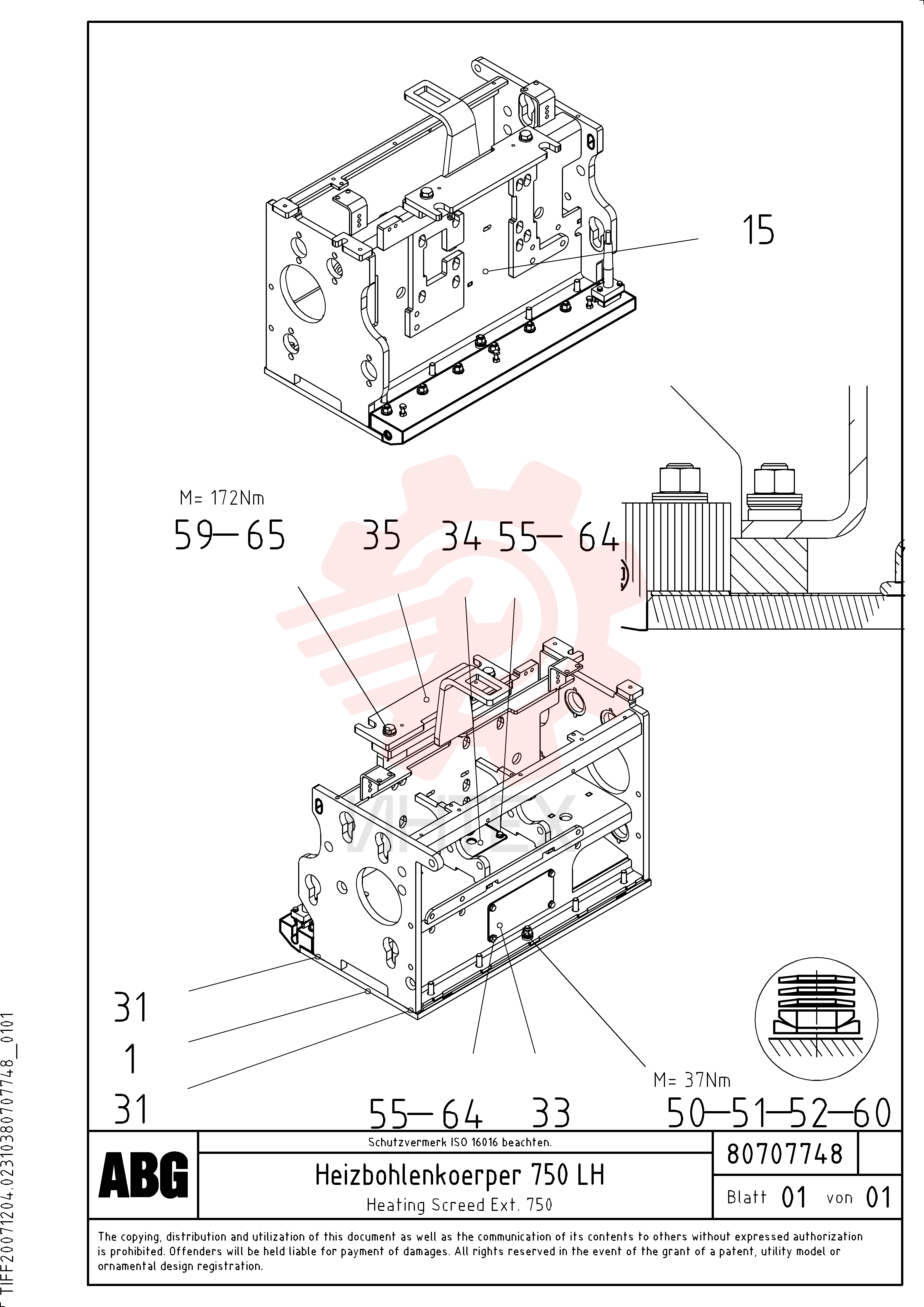 Screed Plate