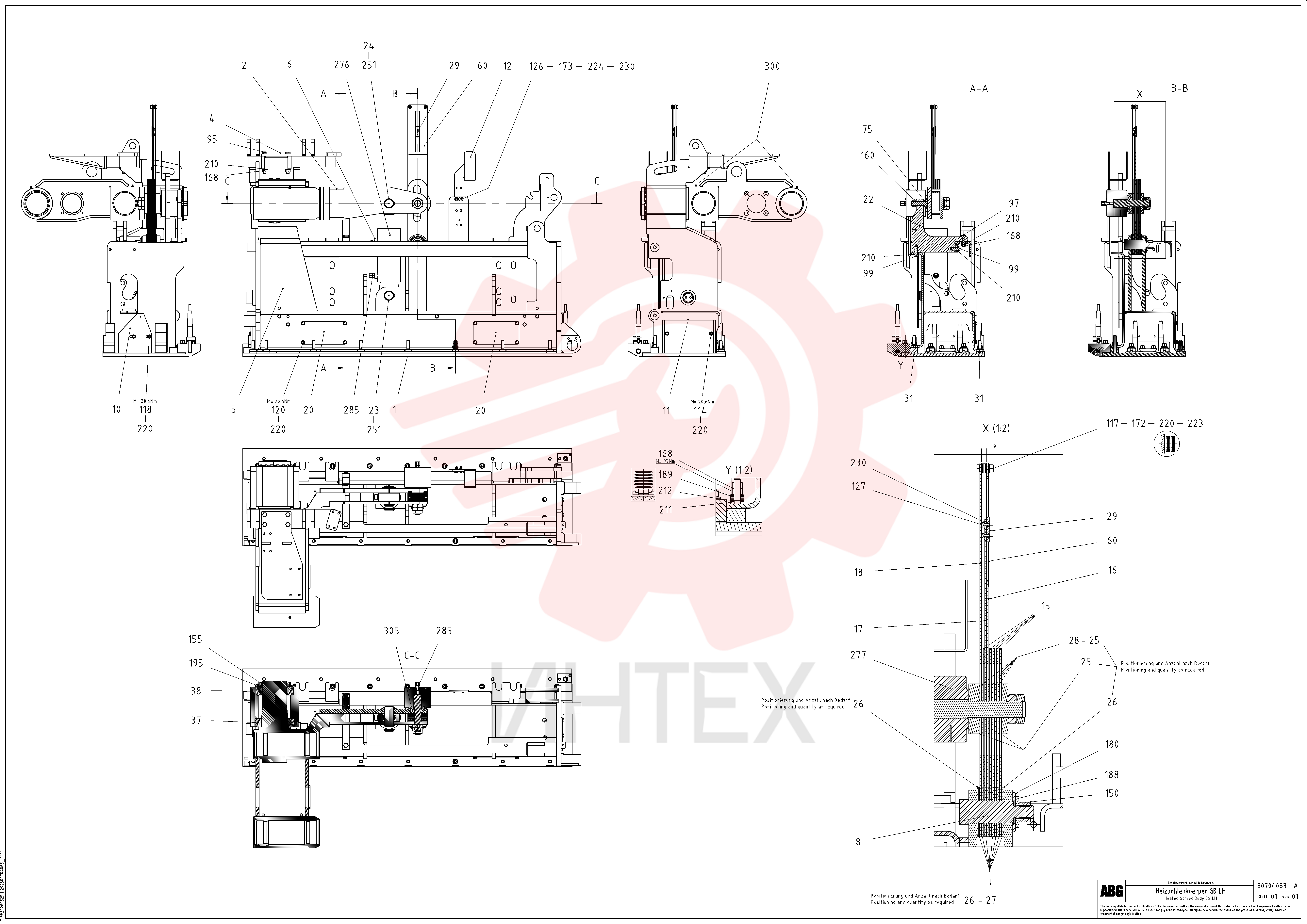 Screed plate