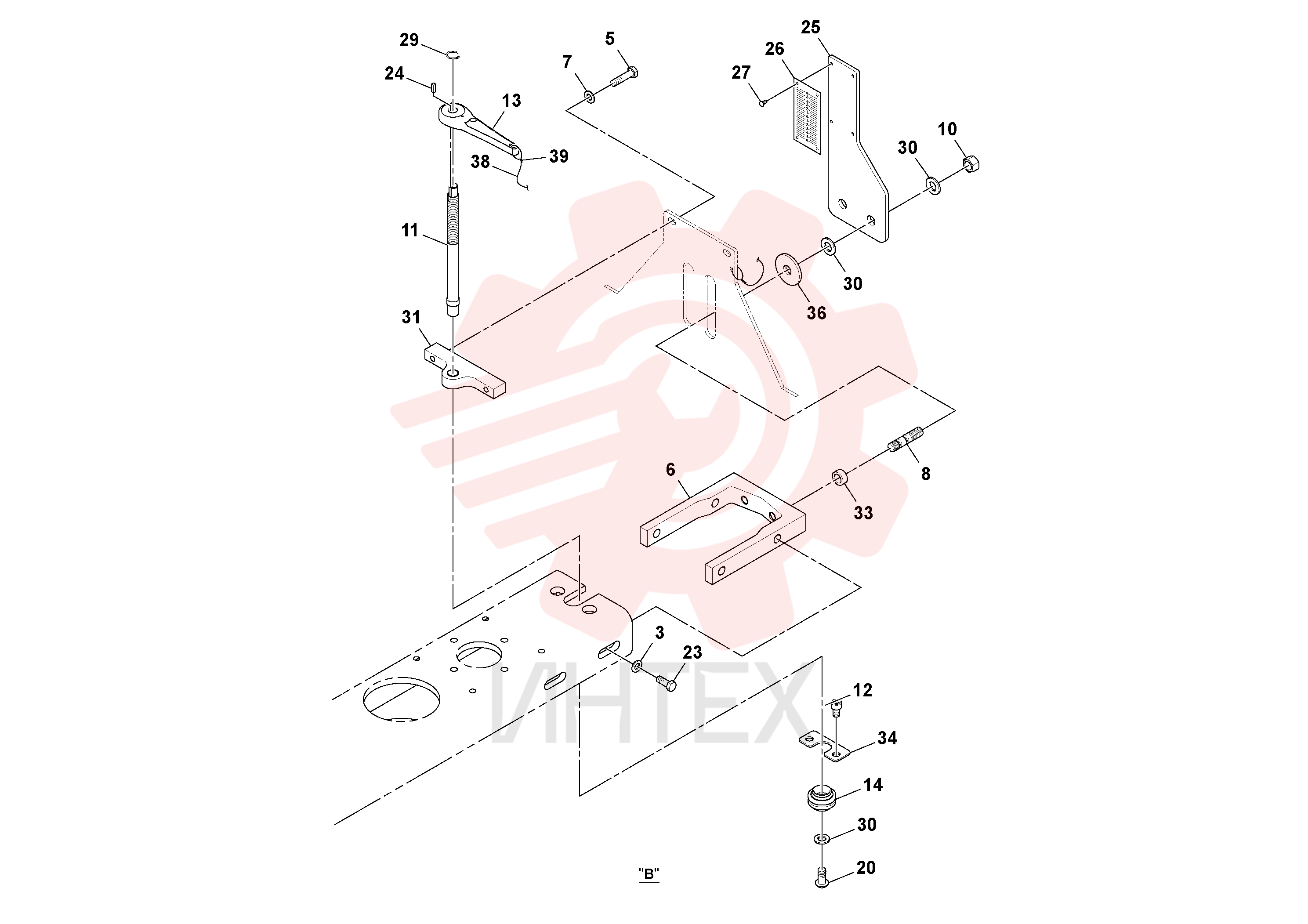 Hexagon nut RM 96719174 (2)
