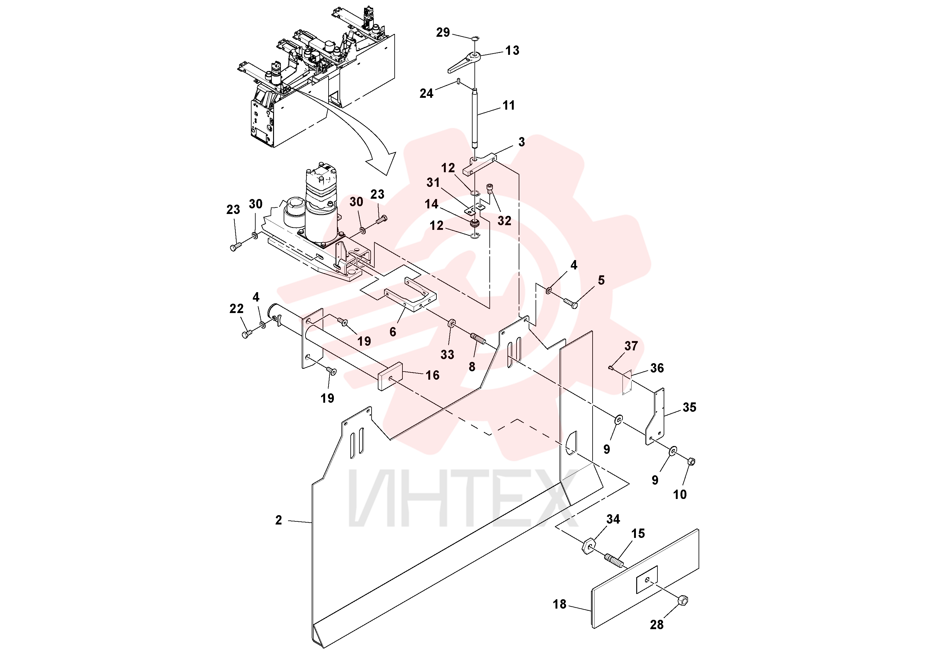 Hexagon nut RM 96719174 (3)