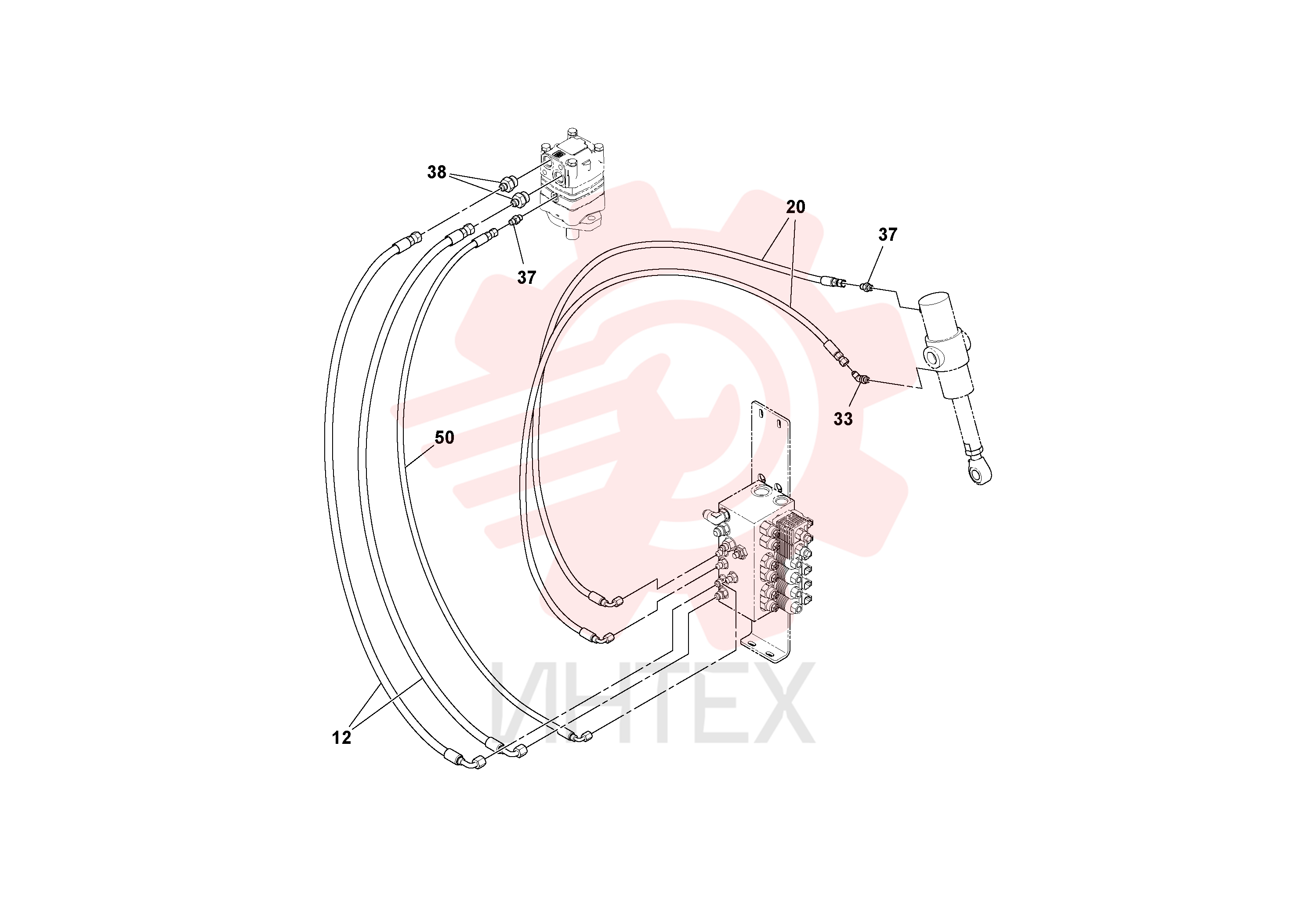 Hose assembly RM 13527718 (1)