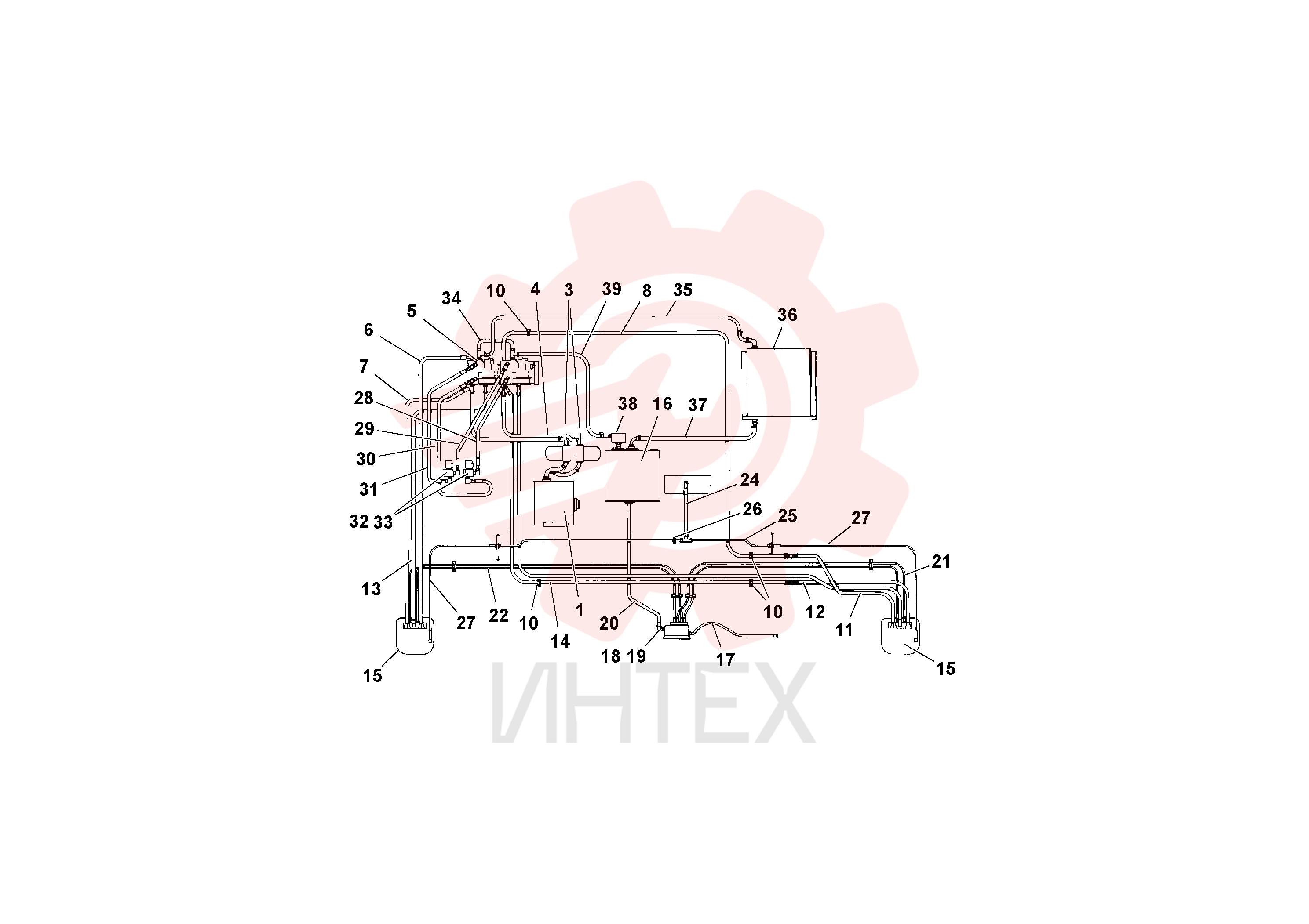Flange half