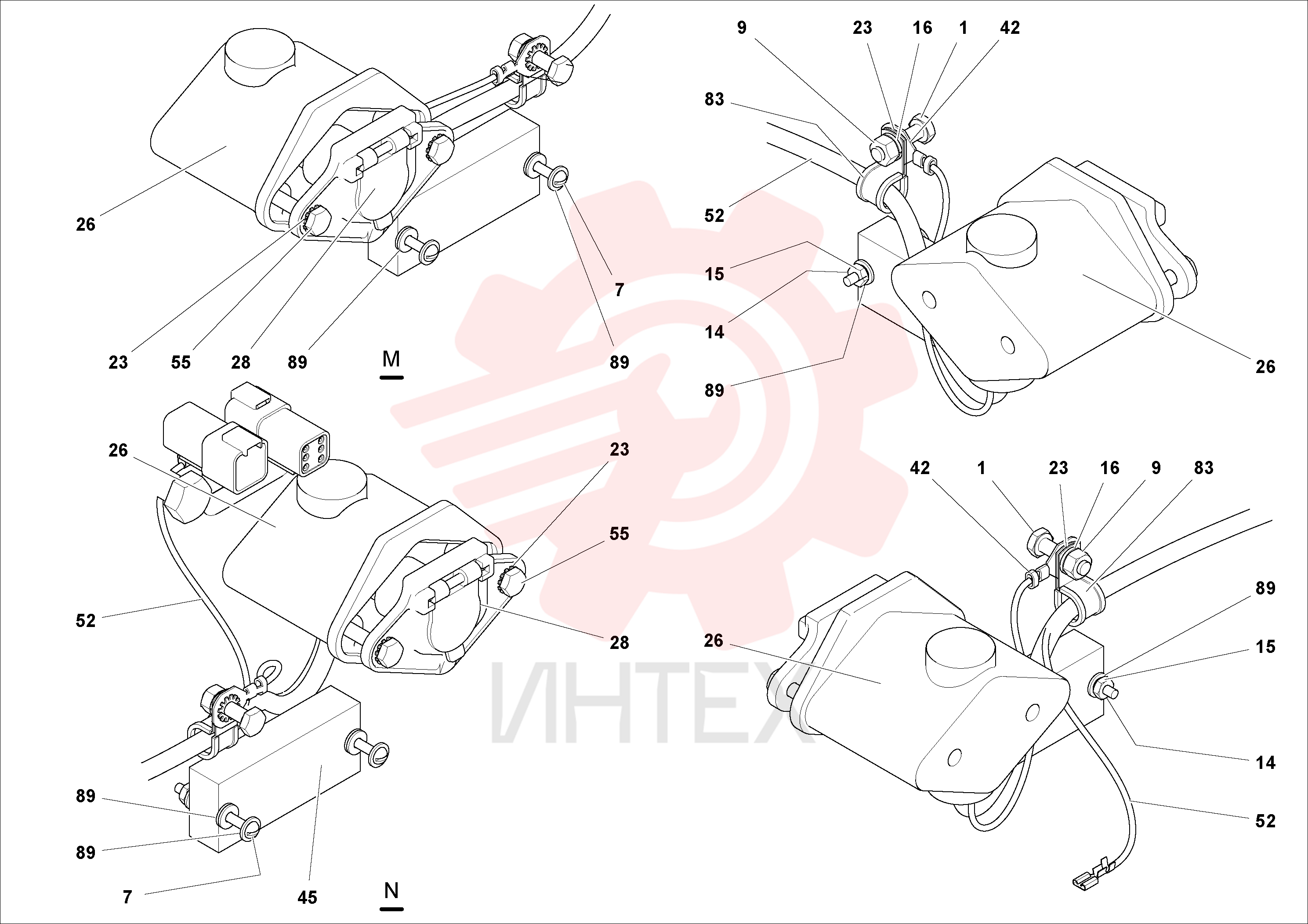 Винт шестигранник RM 95934816 (8)