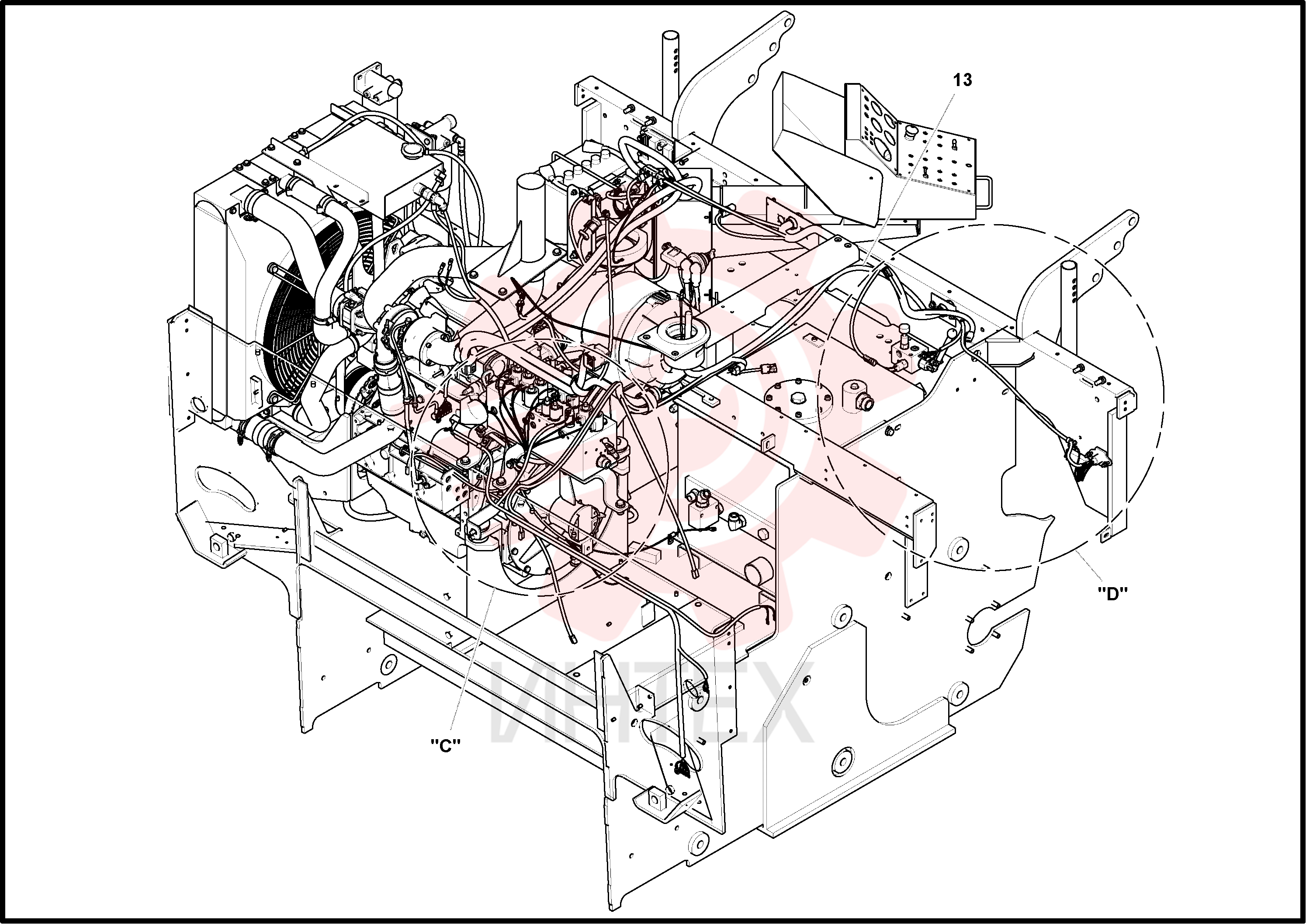 Cable harness