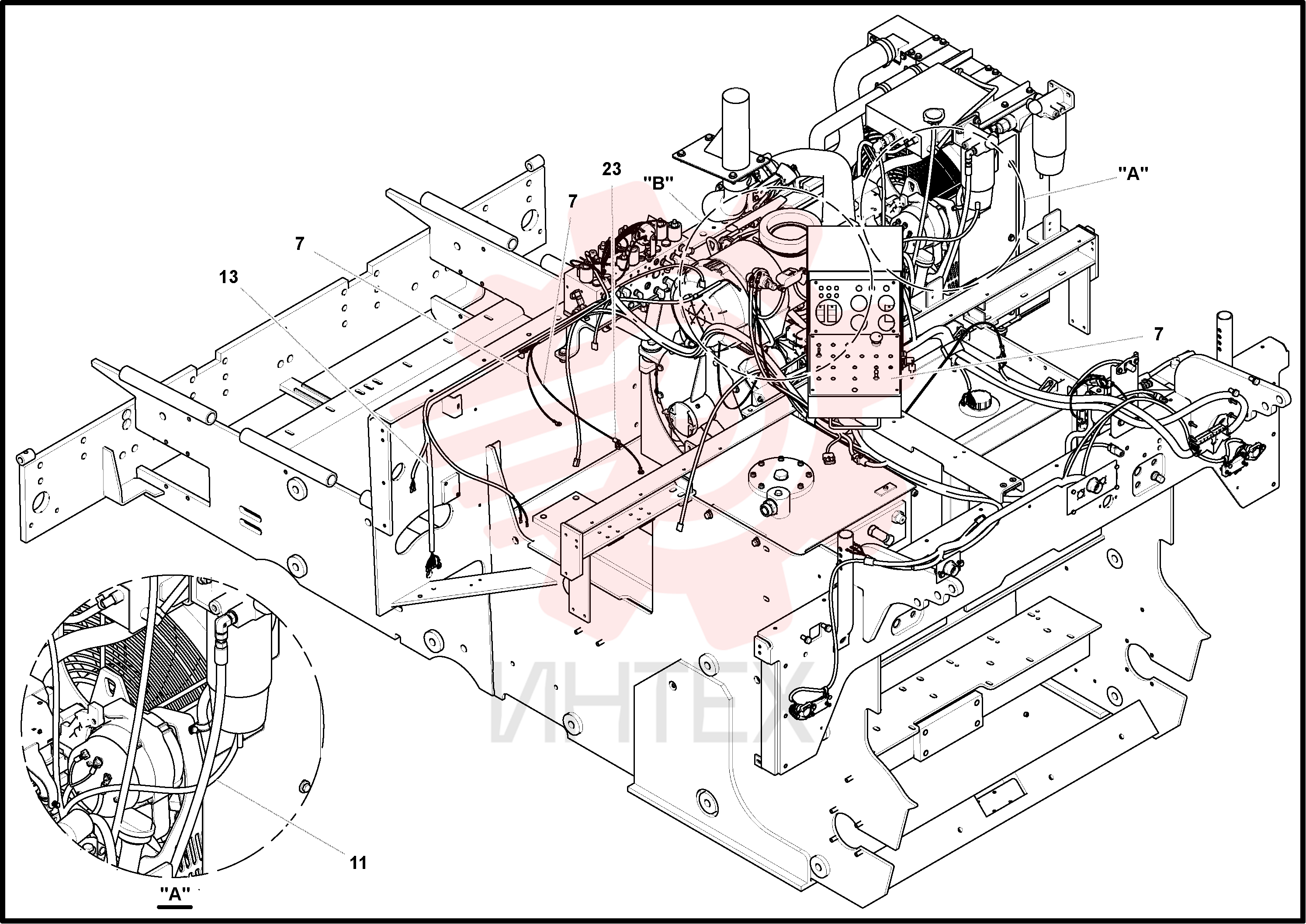 Cable harness