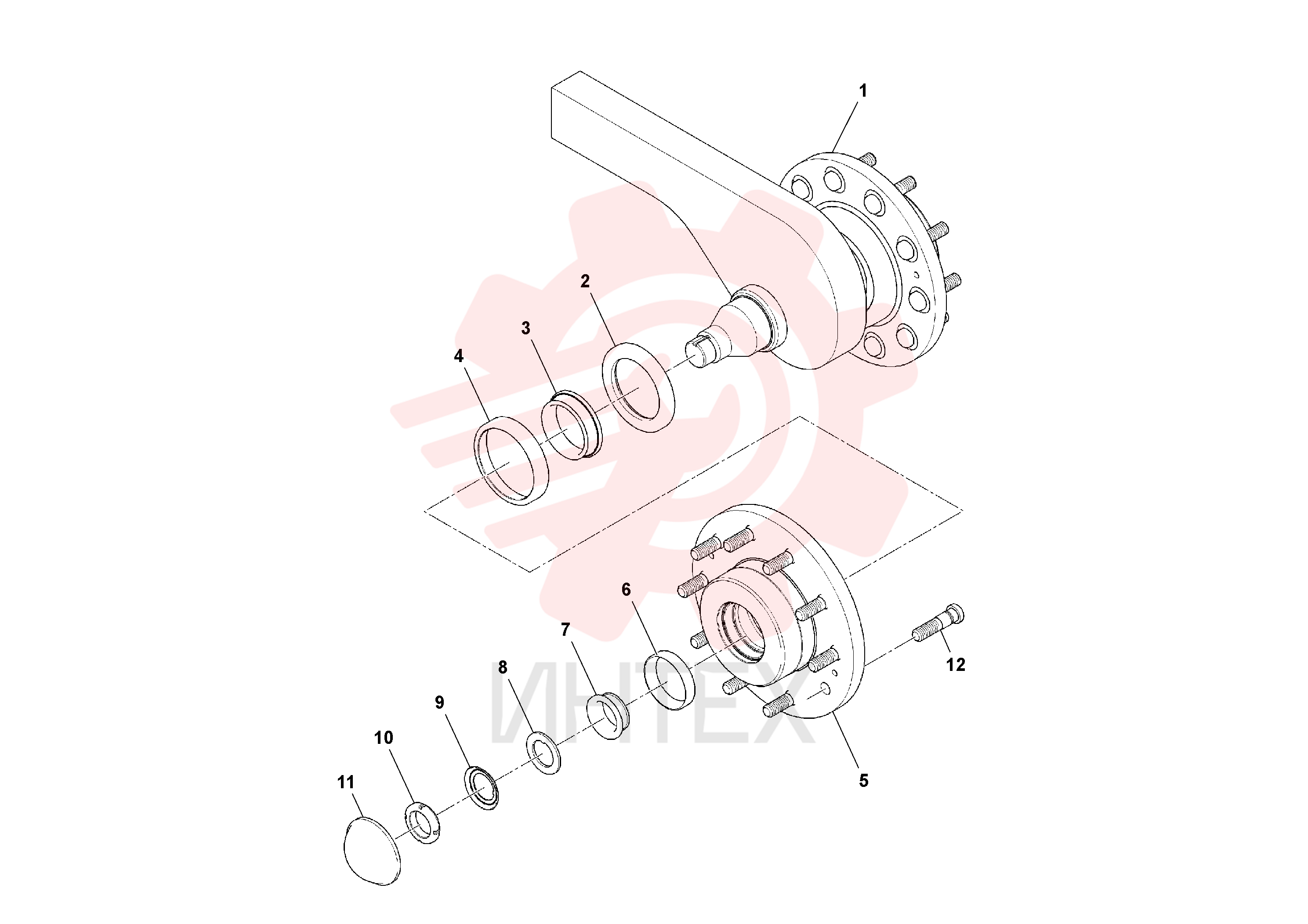 Flange nut