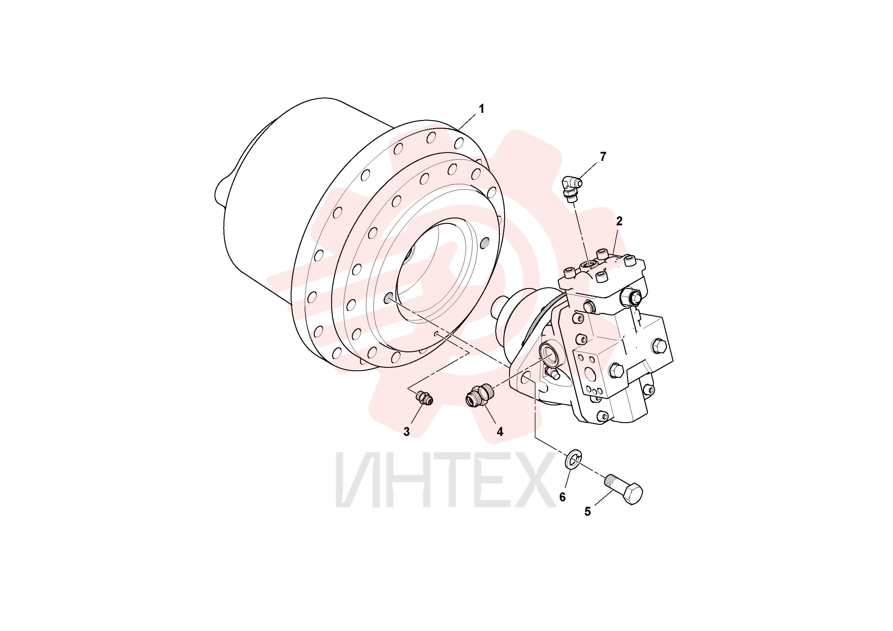 Шестерня планетарная (сателлит) RM 43935493 (2)