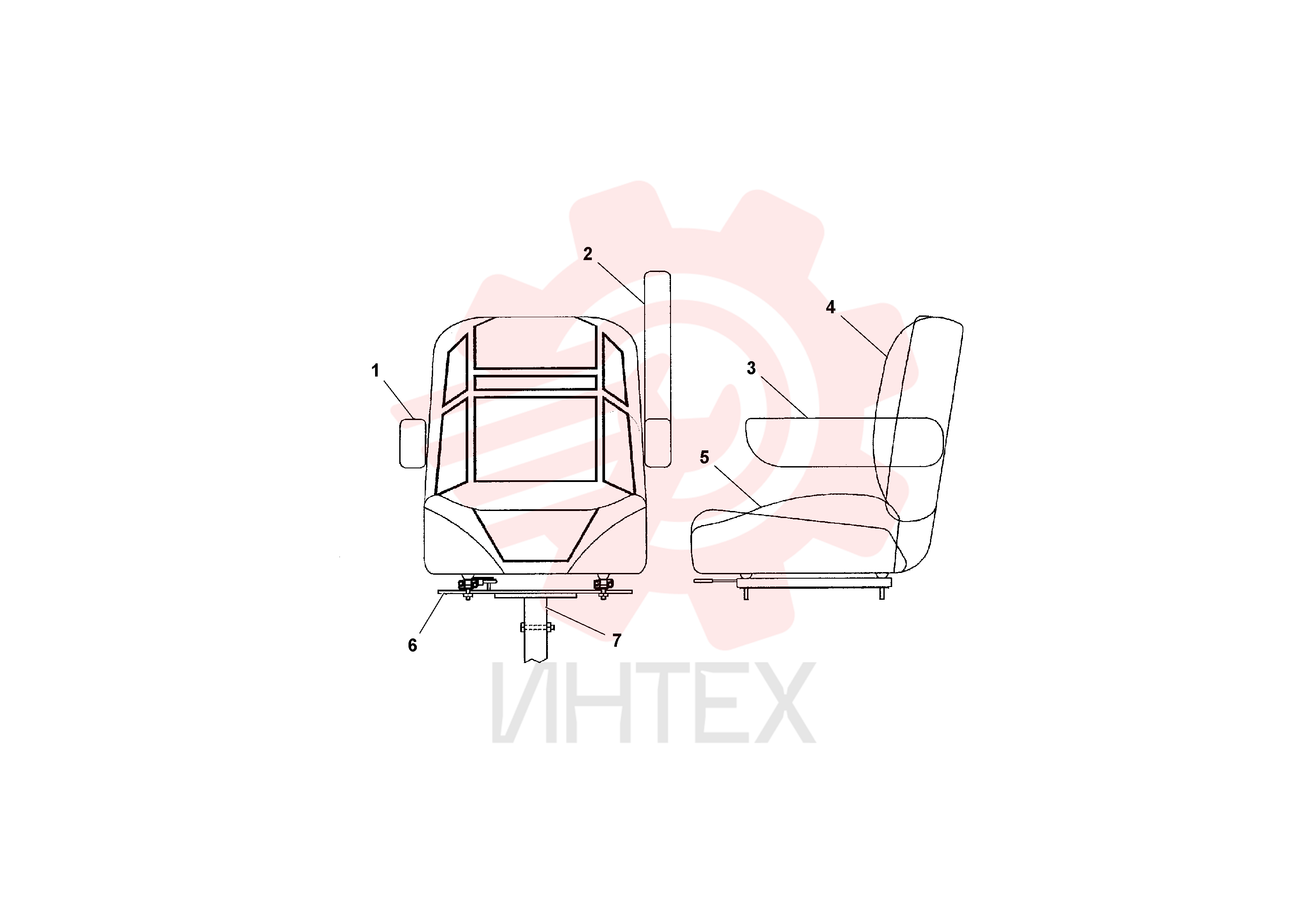 Стопорная шайба (кольцо) RM 95931408