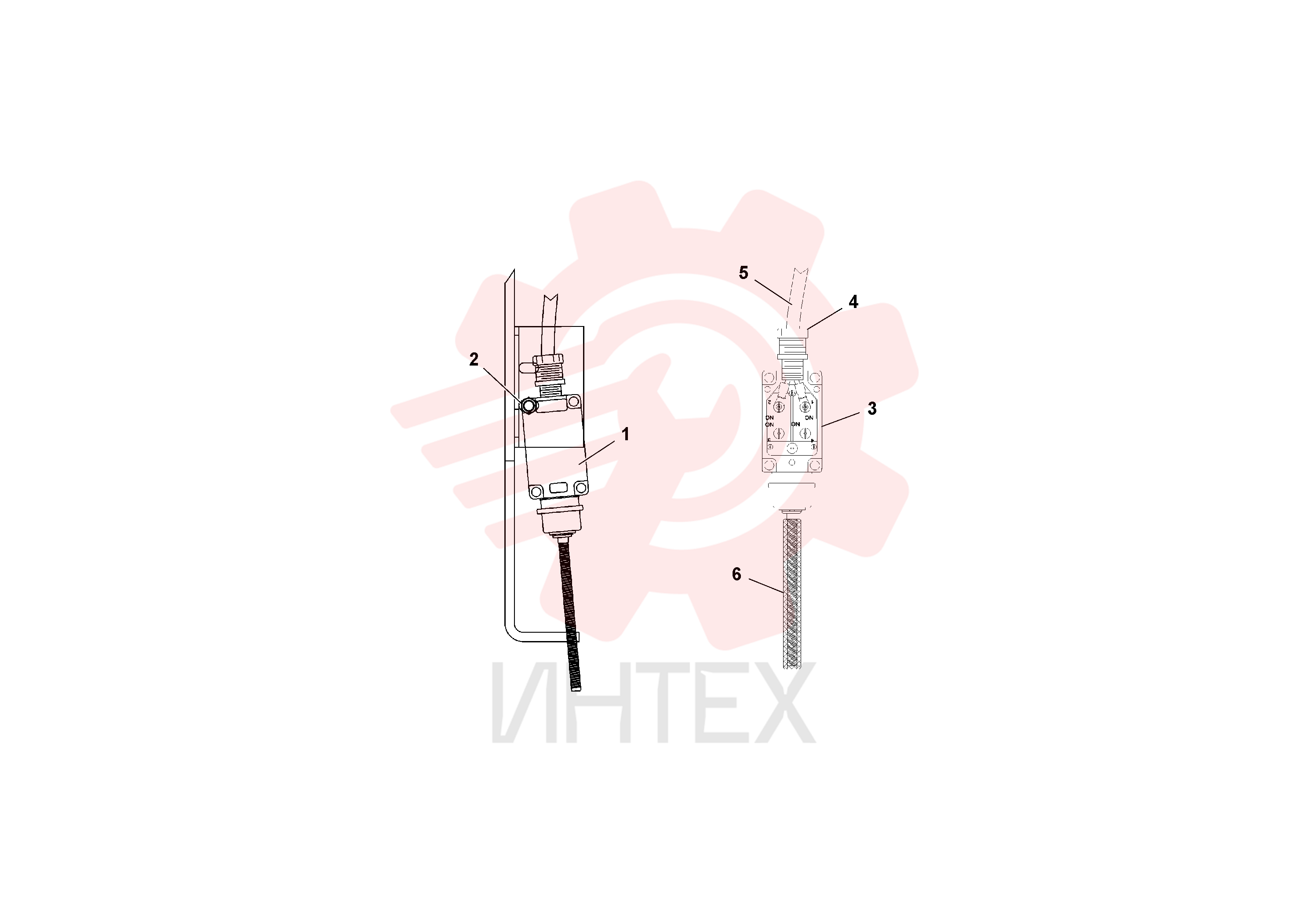 Стопорная шайба (кольцо) RM 95931382 (2)